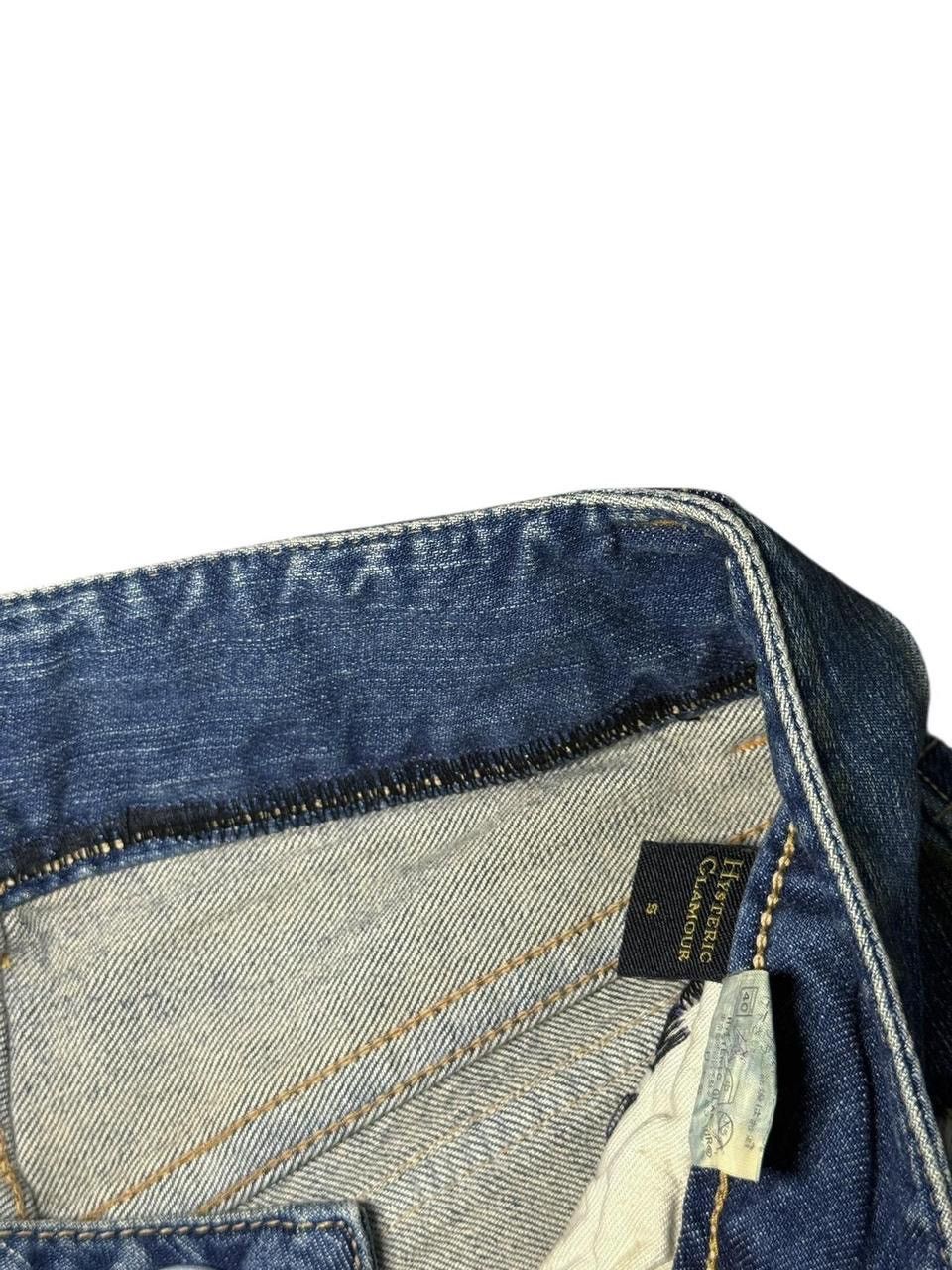 Hysteric Glamour Y2k Vintage Hysteric Glamour Patchwork Flare Blue Jeans Size 26" / US 2 / IT 38 - 5 Thumbnail