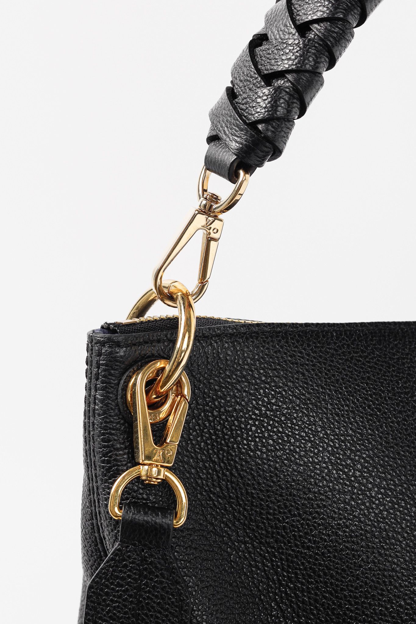 Louis Vuitton Louis Vuitton Maida Black Empreinte Monogram Leather Hobo Size ONE SIZE - 7 Thumbnail