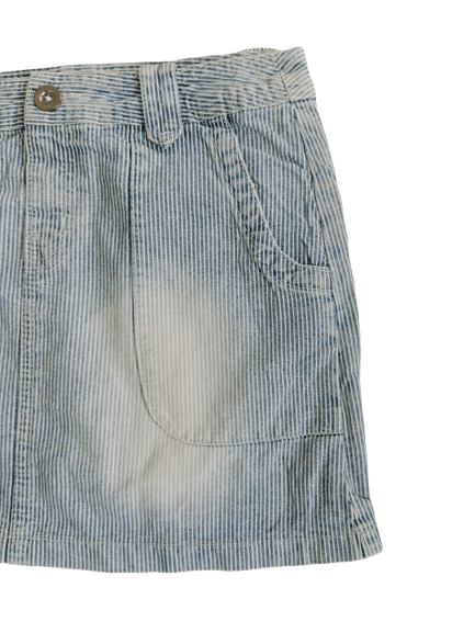 Japanese Brand Vintage Dip Drops Hickory Mini Skirt Japanese Brand Size 29" - 3 Thumbnail