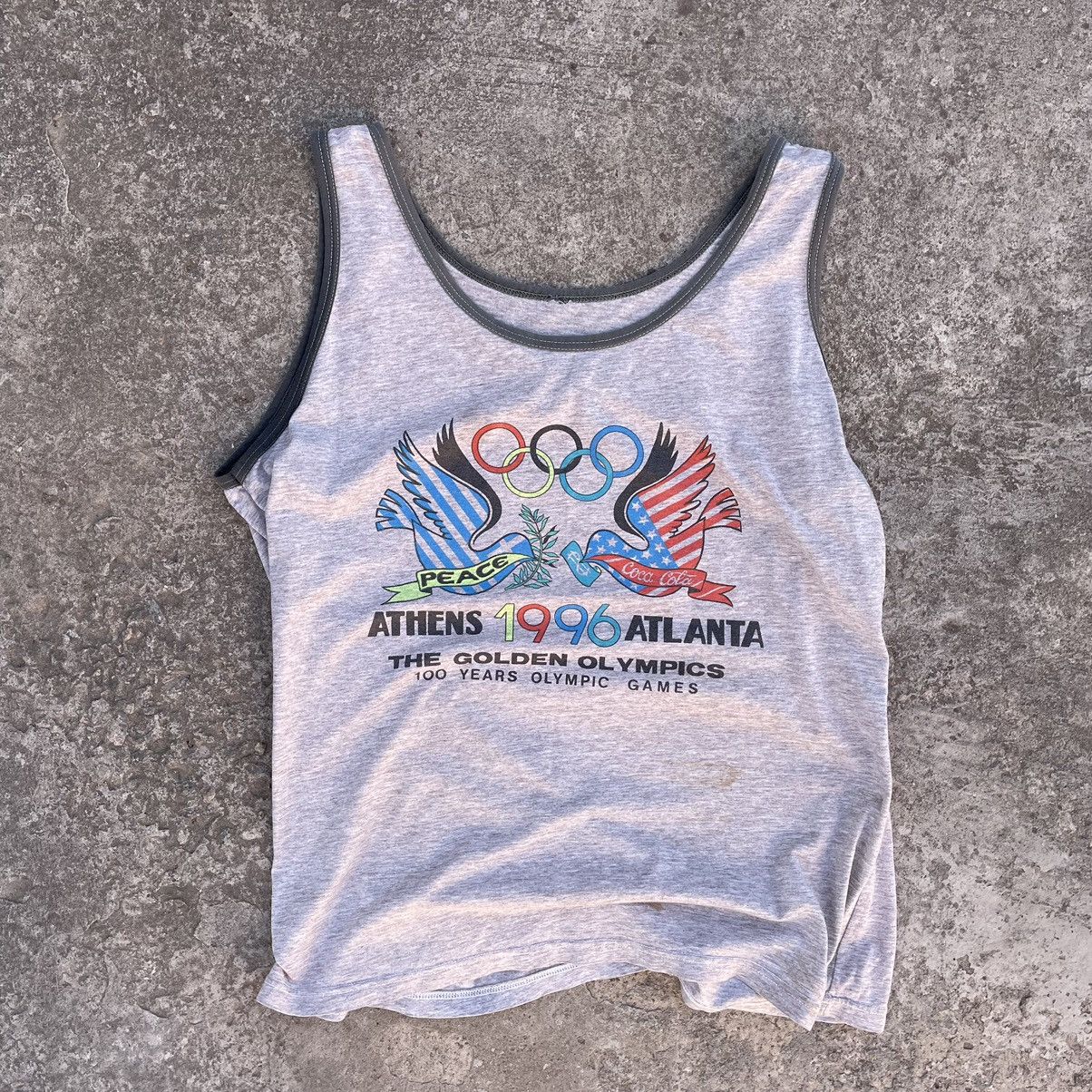 Coca Cola × Vintage Vintage Atlanta Tank Top Coca Cola 90s USA Olympia Game Size US M / EU 48-50 / 2 - 7 Thumbnail