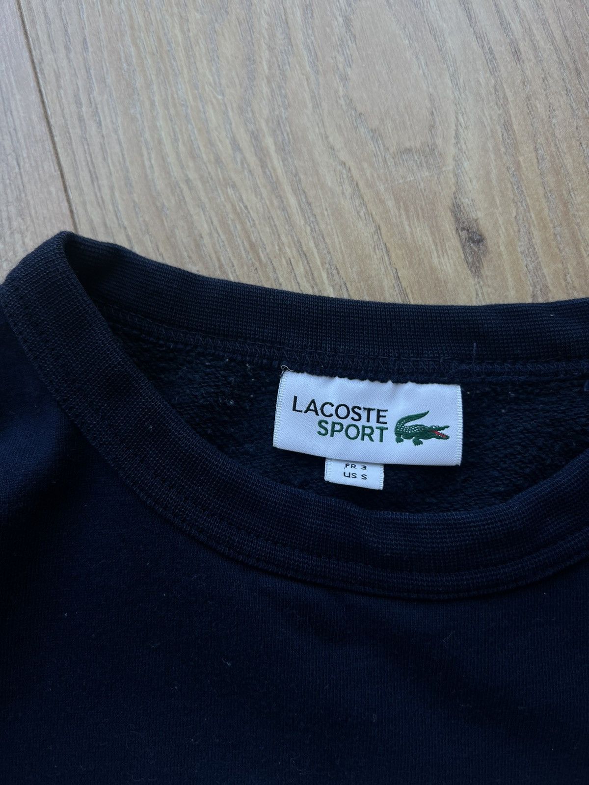 Lacoste LACOSTE SPORT DRILL BIG LOGO VINTAGE Y2K CREWNECK RARE Size US S / EU 44-46 / 1 - 6 Thumbnail