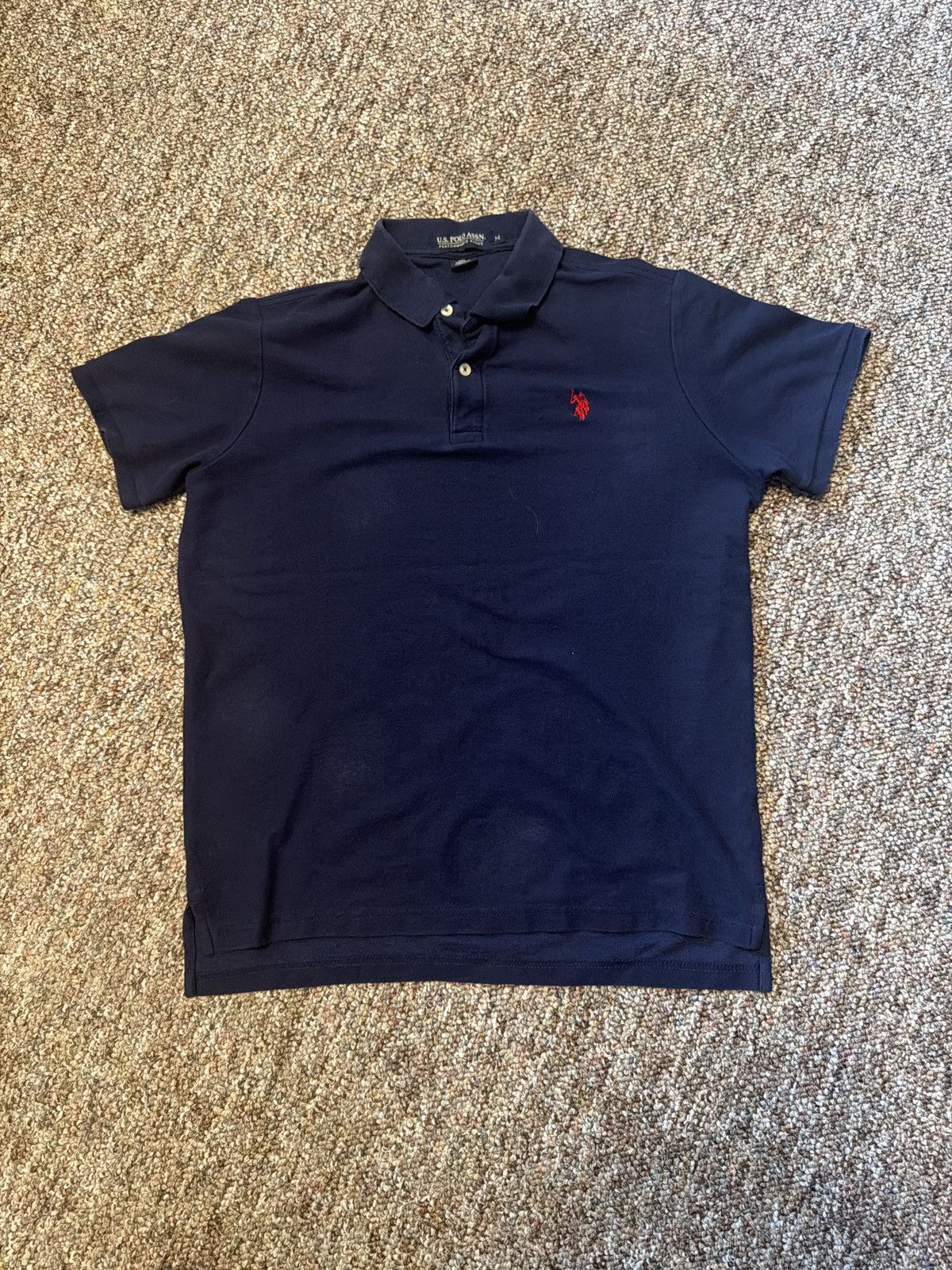 U.S. Polo Assn. Polo tee w red logo Size US M / EU 48-50 / 2 - 2 Thumbnail