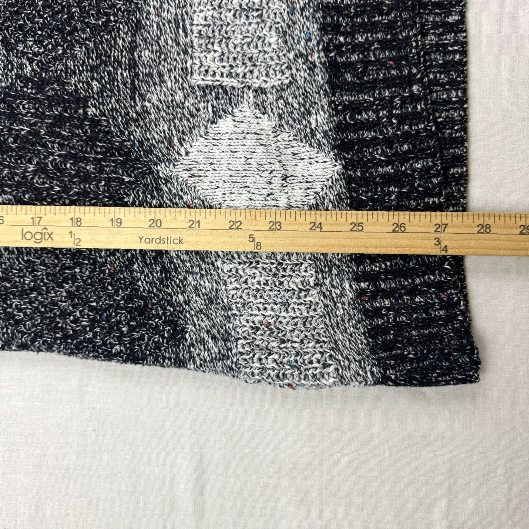 Vintage VINTAGE Expressions Sweater Men Adult Large Black Knit Geometric 80s Crew Neck Pullover Mens Size US L / EU 52-54 / 3 - 7 Thumbnail