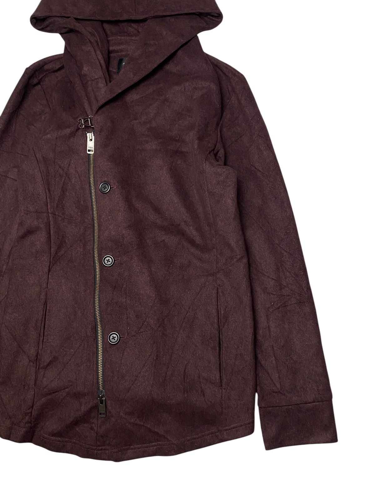 14th Addiction 2000's Tornado Mart Asymetric Sewn Zip Jacket Size US S / EU 44-46 / 1 - 3 Thumbnail