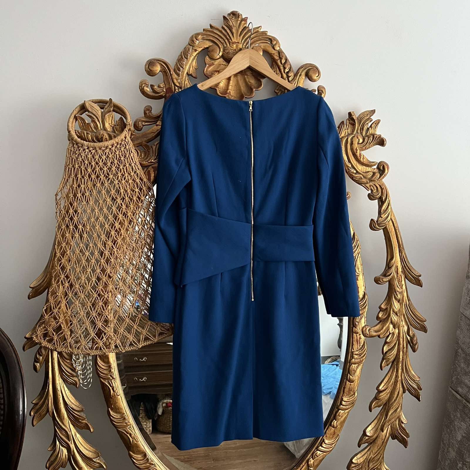 Designer Women’s The Fold London Blue Dress Size 10 Size L / US 10 / IT 46 - 2 Thumbnail