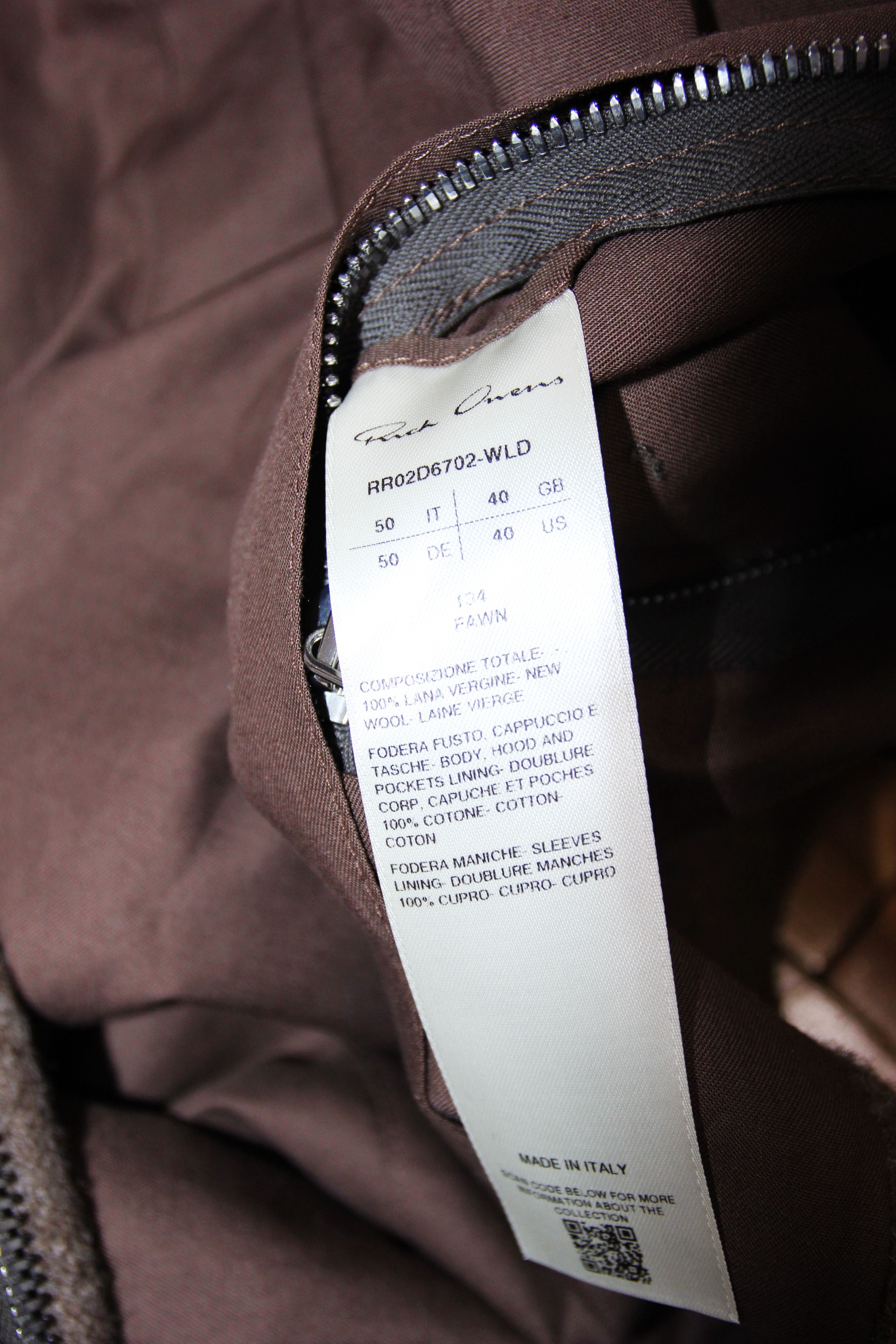 Rick Owens BNWT AW24 RICK OWENS "PORTERVILLE" HOODED GIMP ROBE COAT 50 Size US M / EU 48-50 / 2 - 10 Thumbnail