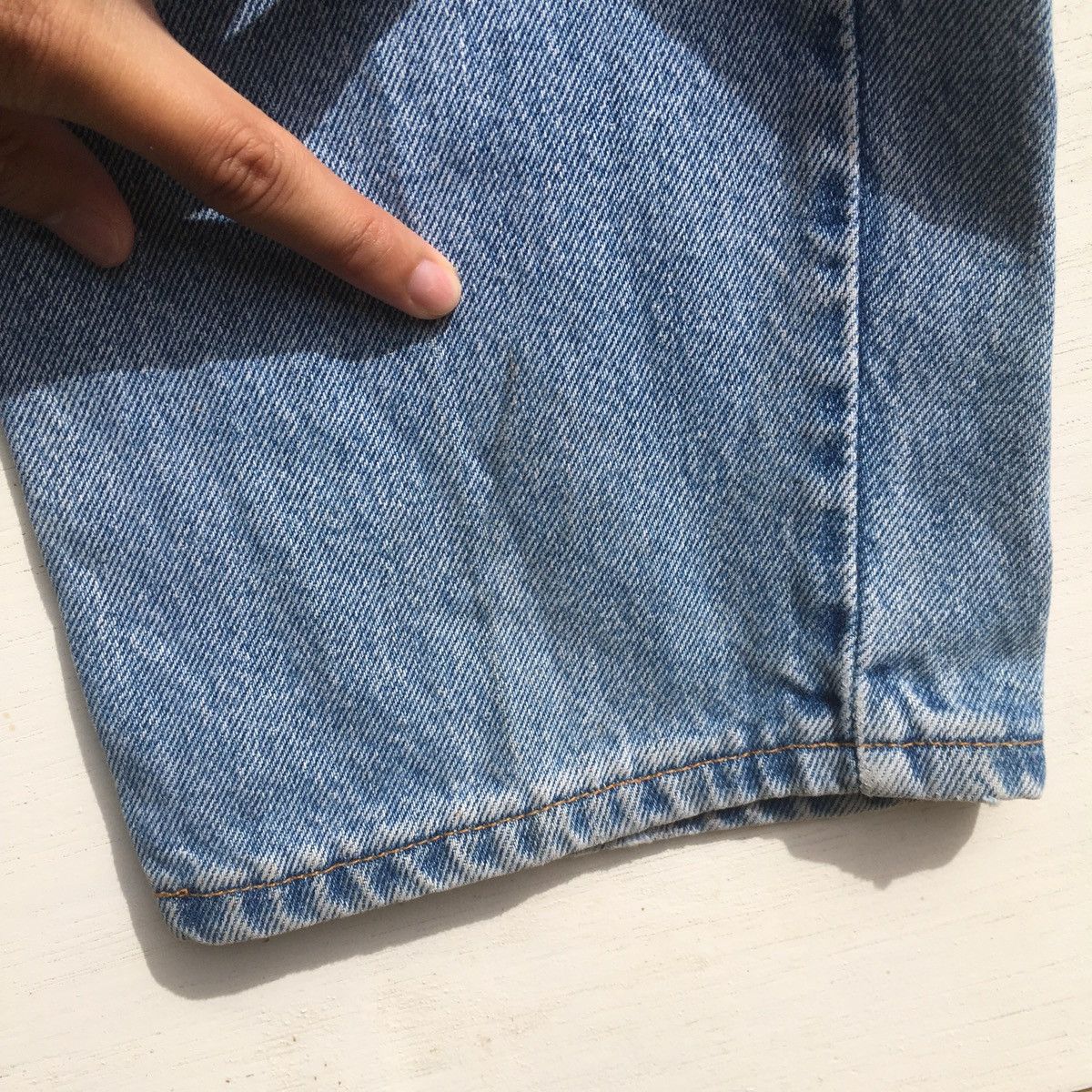 Levi's × Levi's Vintage Clothing × Vintage VINTAGE LEVIS 550 JEANS LIGHT BLUE SINGLE R Size US 31 - 18 Thumbnail
