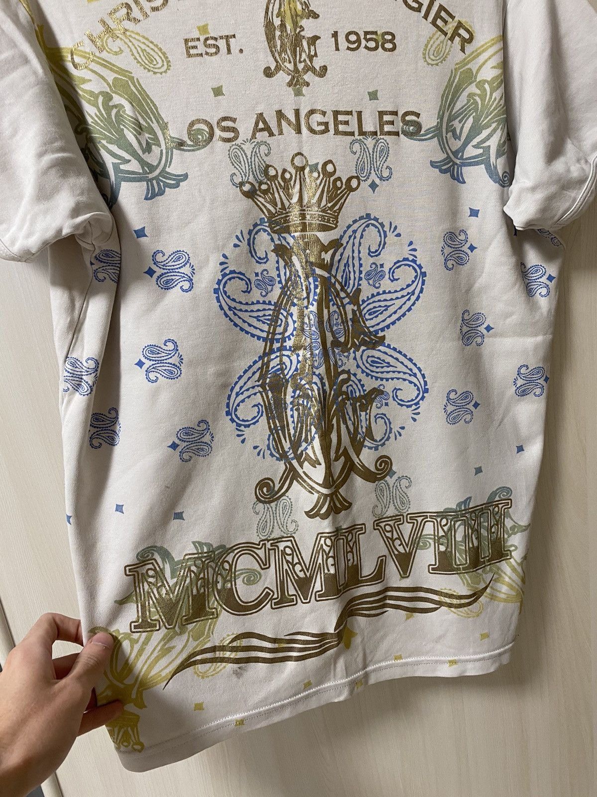 Christian Audigier Rare Vintage T-shirt Christian Audigier Los Angeles Ed Hardy Size L / US 10 / IT 46 - 15 Thumbnail