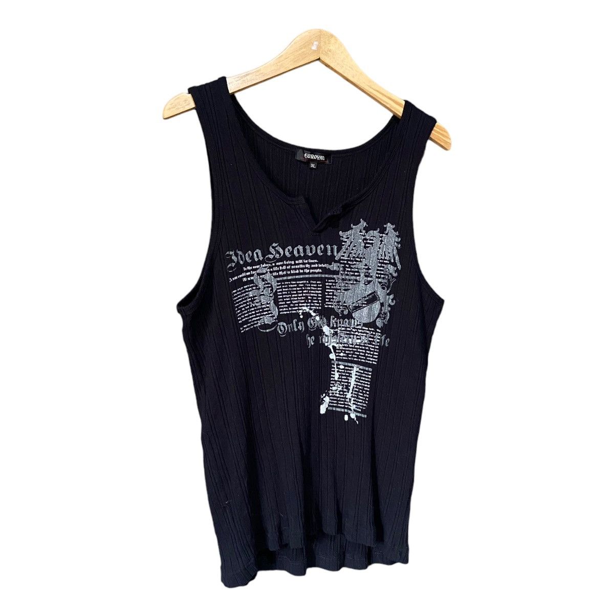 Japanese Brand × Yasuyuki Ishii Japanese-Y2K Grunge Poem Pleated Tank Top Size US M / EU 48-50 / 2 - 3 Thumbnail