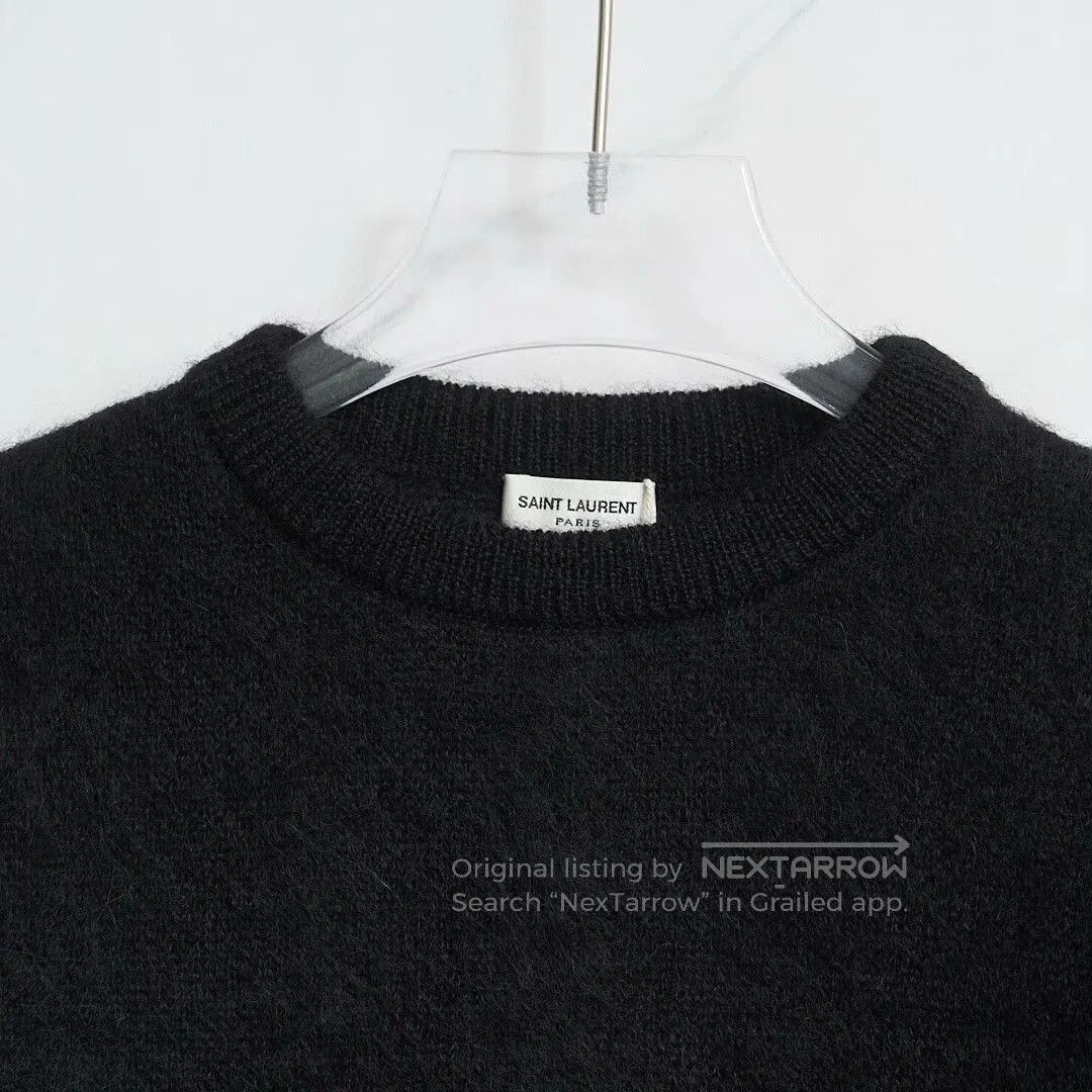Saint Laurent Paris Saint Laurent Men's Classic Round Neck Sweater. Size US S / EU 44-46 / 1 - 2 Thumbnail
