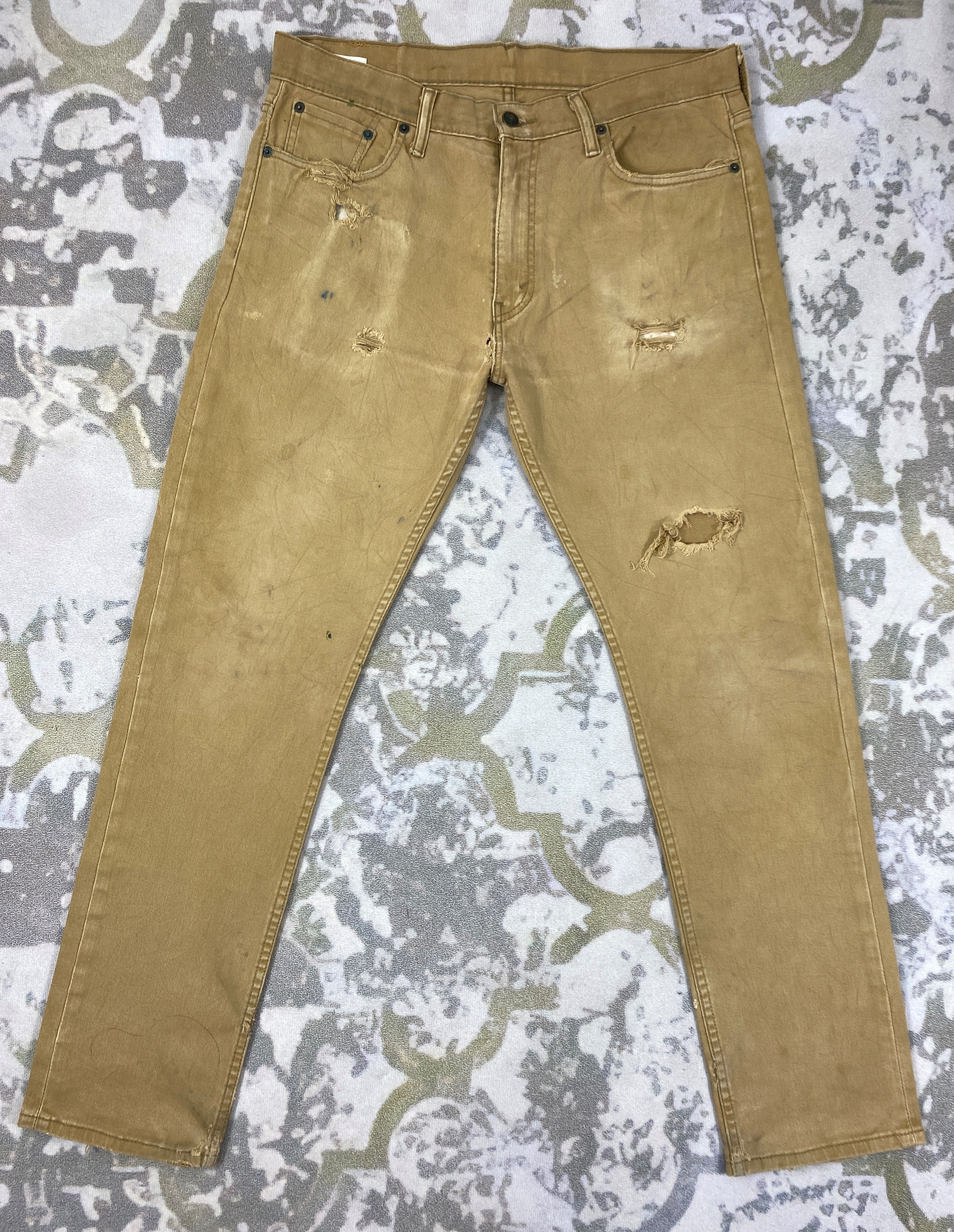 Levi's Brown Vintage Levi's 513 Jeans 36x31 Denim -JN1985 Size US 36 / EU 52 - 1 Thumbnail