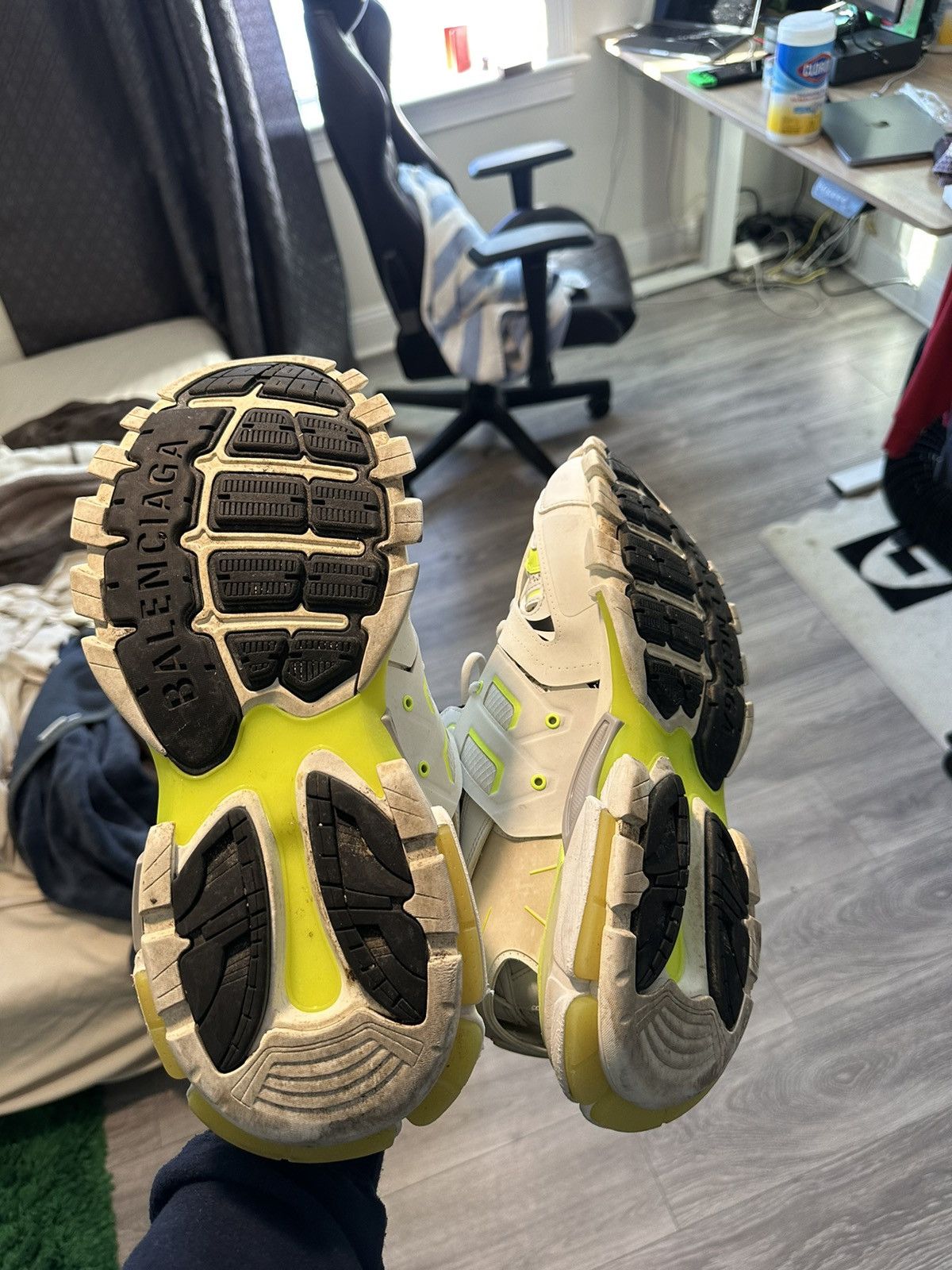 Balenciaga Balenciaga Runners Bairly used(nice color way) Size US 12 / EU 45 - 12 Thumbnail