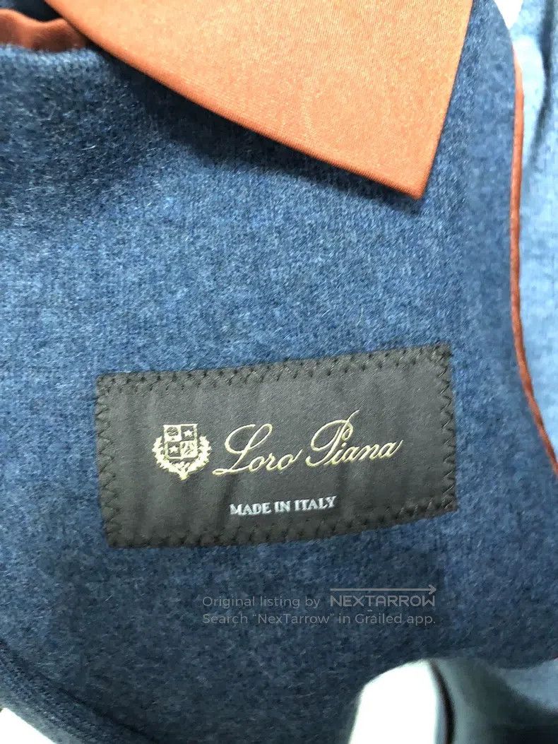 Loro Piana Loro Piana Cashmere Blazer Suit Jacket Size 50L - 5 Thumbnail