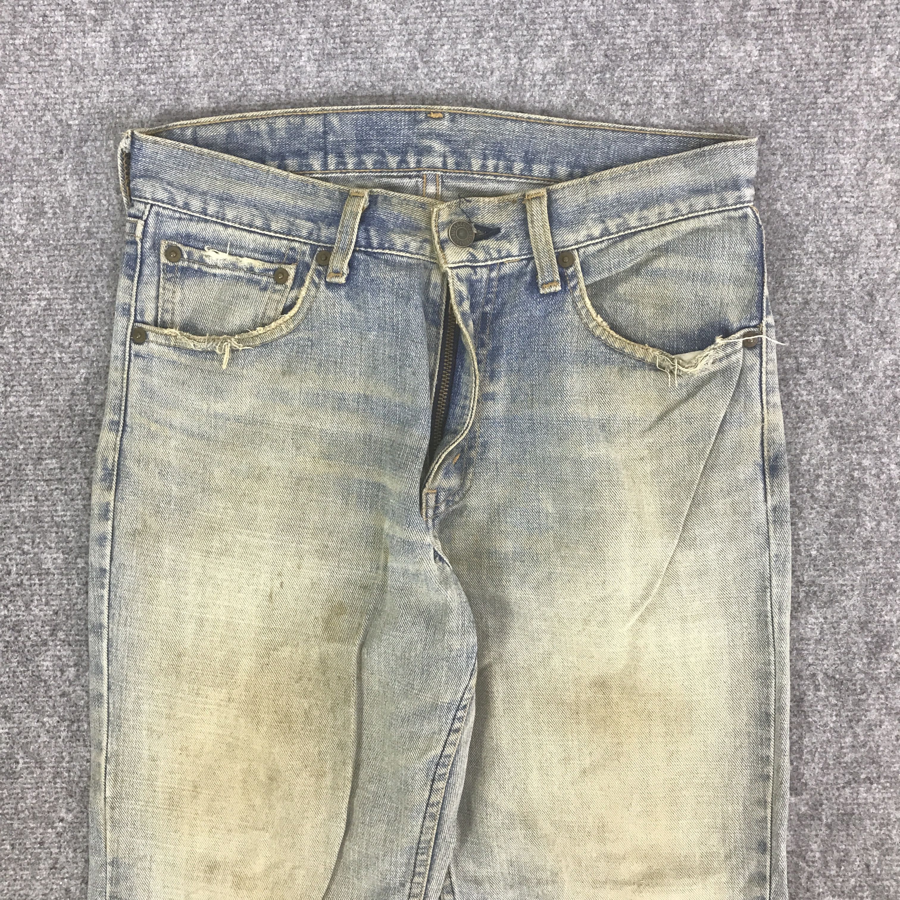 Levi's Vintage Clothing LEVI'S LIGHT WASH DENIM JEANS PANTS K129B8 Size US 30 / EU 46 - 2 Thumbnail