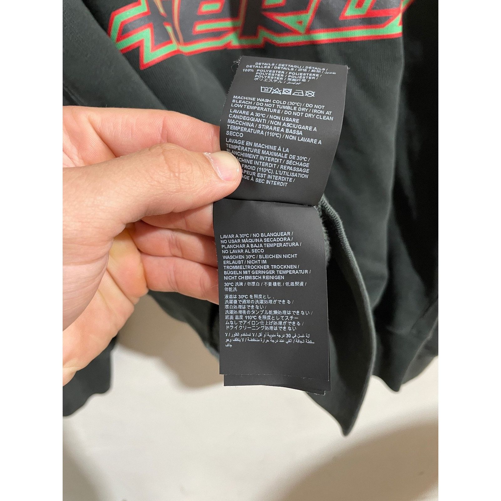 Heron Preston HERON PRESTON MONSTER CREWNECK SIZE XXL PREOWNED Size US XXL / EU 58 / 5 - 8 Thumbnail