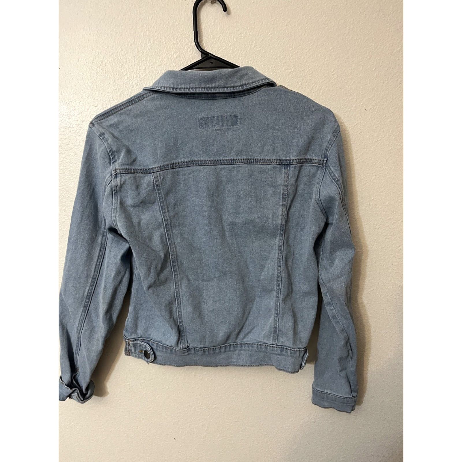 Calvin Klein Calvin Klein Jacket Women’s Denim Size Medium Bomber Jacket Long Cotton Denim Blue 90s Casual Mens Regular Size M / US 6-8 / IT 42-44 - 3 Thumbnail