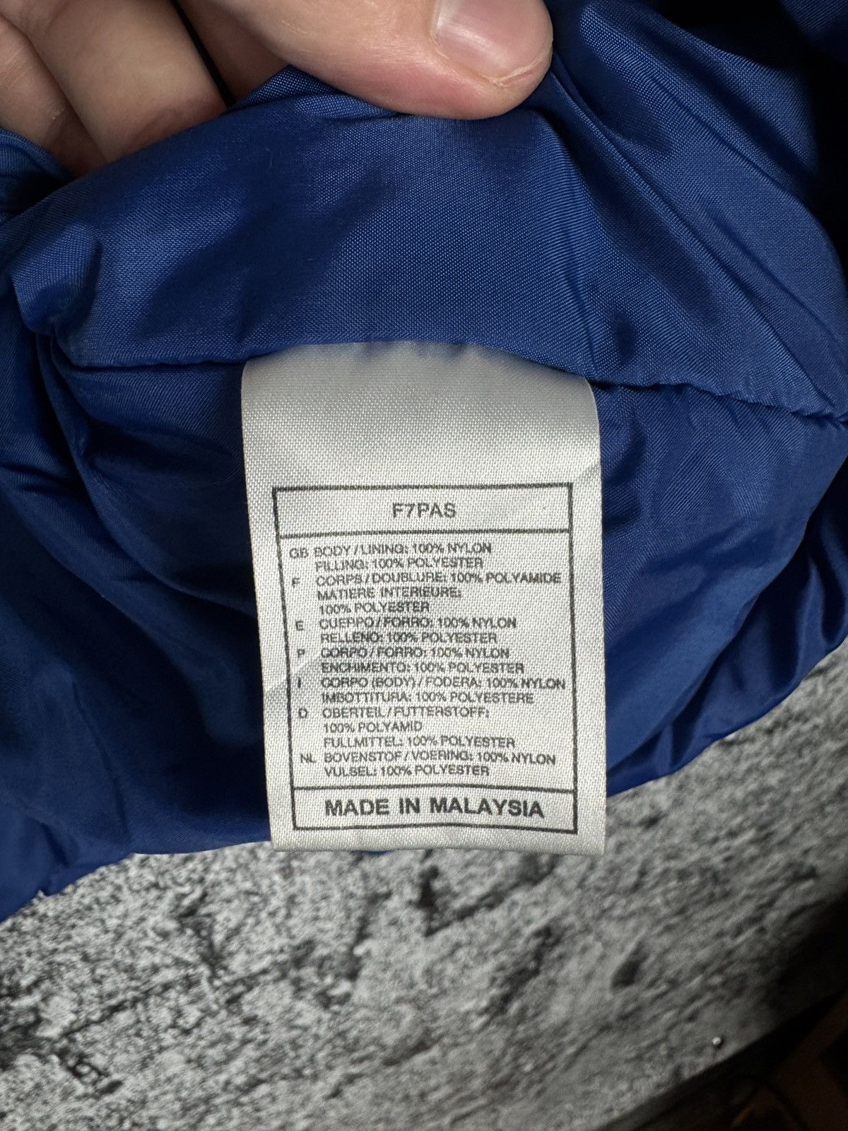 Nike Men’s Nike Vintage 90s Blue Nylon Anorak Jacket Size S Size US S / EU 44-46 / 1 - 9 Thumbnail