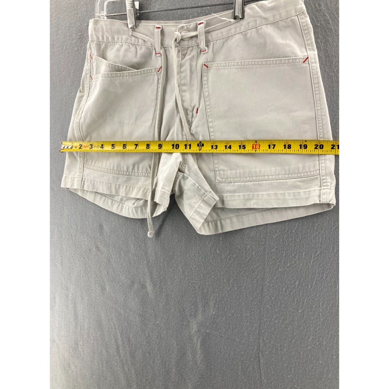 Vintage VINTAGE Chazz Bermuda Shorts Womens 5 White Denim 90s Size 27" / US 4 / IT 40 - 3 Thumbnail