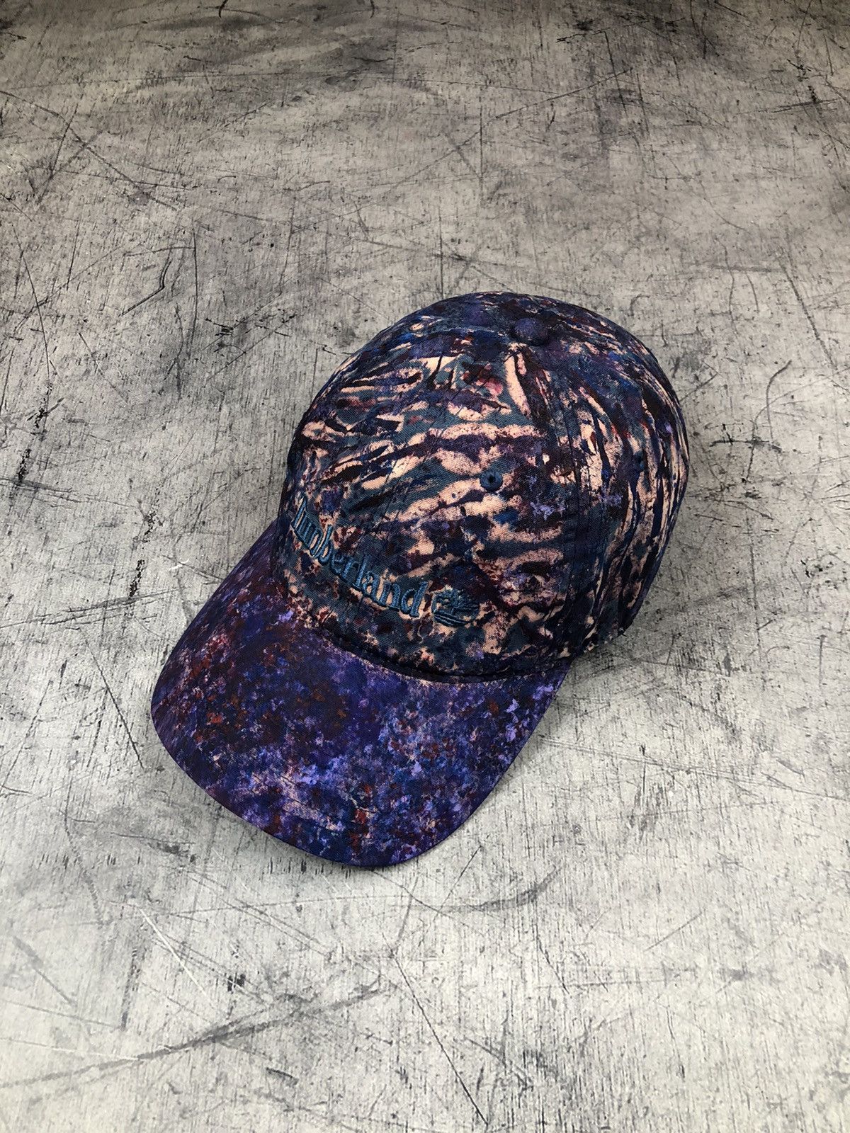 Timberland Timberland 1OF1 Custom made Hand Painting Multicolour Cap Size ONE SIZE - 2 Thumbnail