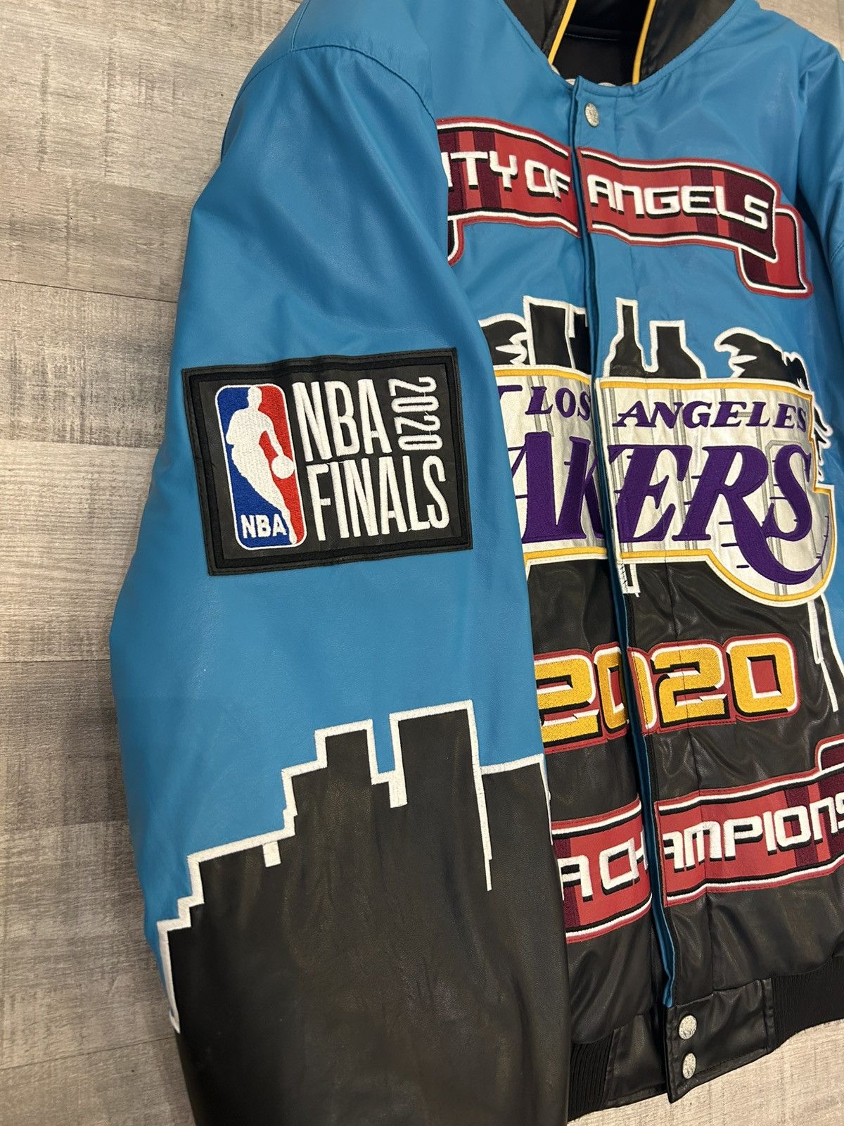 Jeff Hamilton Jeff Hamilton Lakers 2020 Championship Jacket Size US XL / EU 56 / 4 - 5 Thumbnail