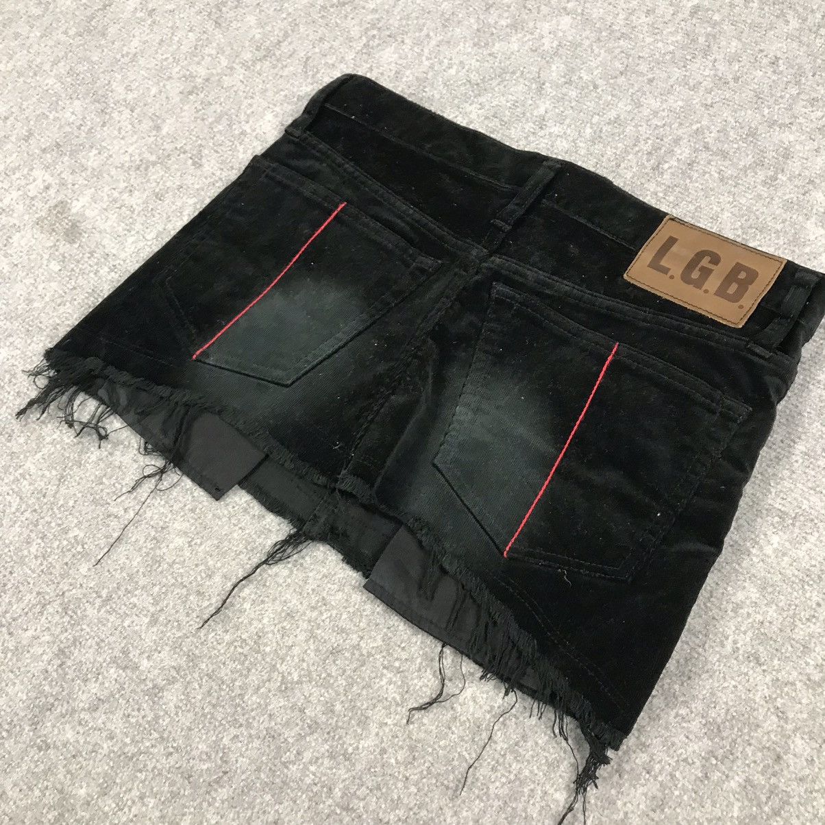 If Six Was Nine × Le Grande Bleu (L.G.B.) 🔥CORDUROY LGB MICRO MINI SKIRT IF SIX WAS NINE Size 30" / US 8 / IT 44 - 7 Thumbnail