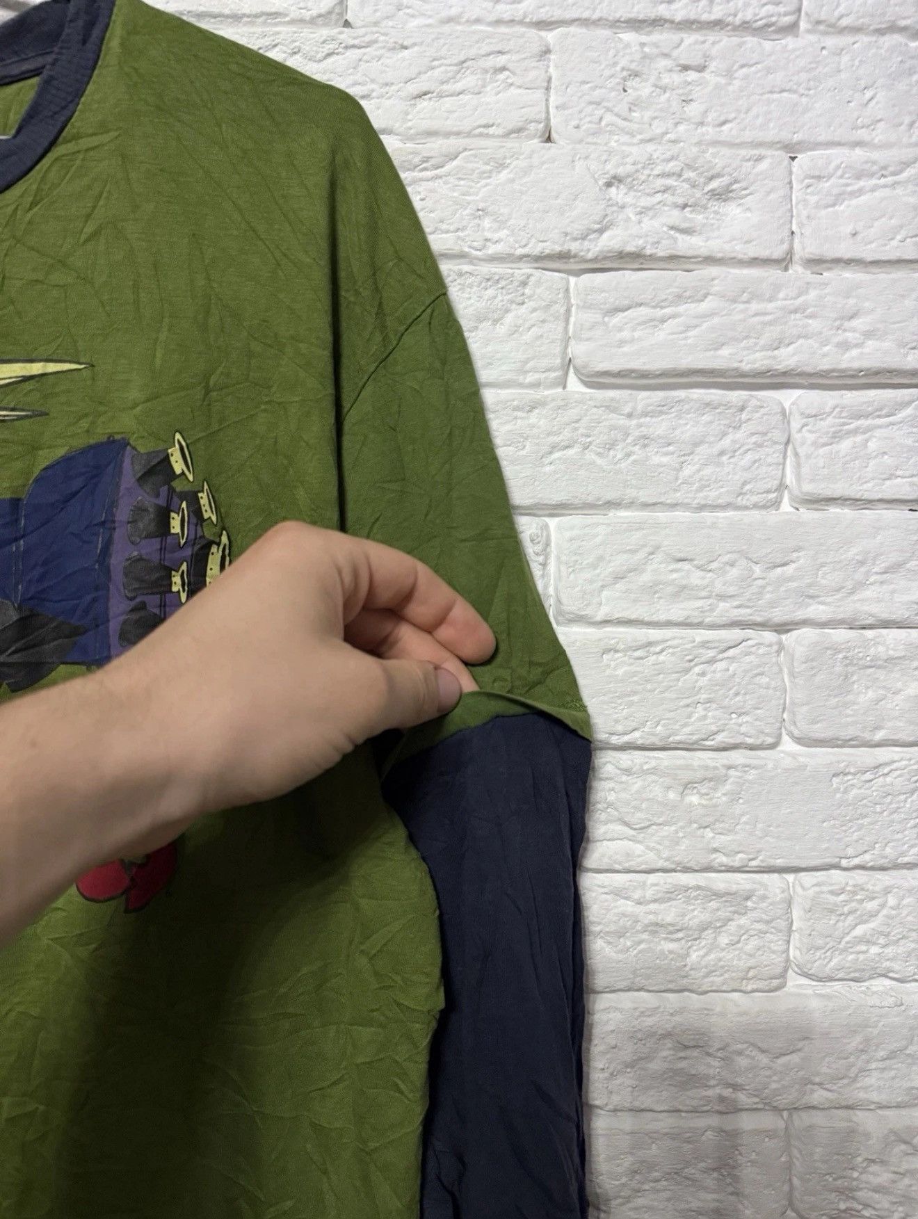 Other Vintage Hanna Barbera Wacky Races Double Sleeve Longsleeve Size US XL / EU 56 / 4 - 4 Thumbnail