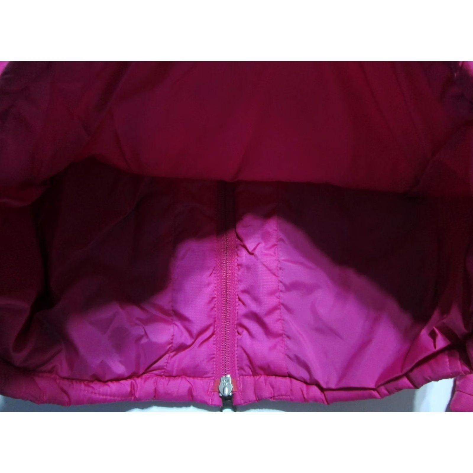 Vintage Lucy Windbreaker Jacket Women's S Fuchsia Zip Pockets Solid Polyester Outerwear Size S / US 4 / IT 40 - 6 Thumbnail