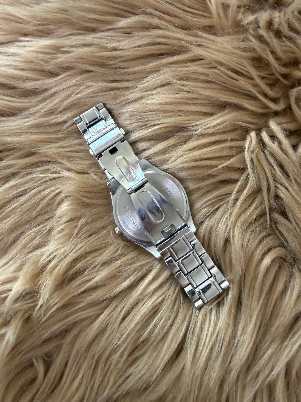 Geneva Geneva Wristwatch with Metal Strap, Minimalist Men's Quartz Size ONE SIZE - 6 Thumbnail