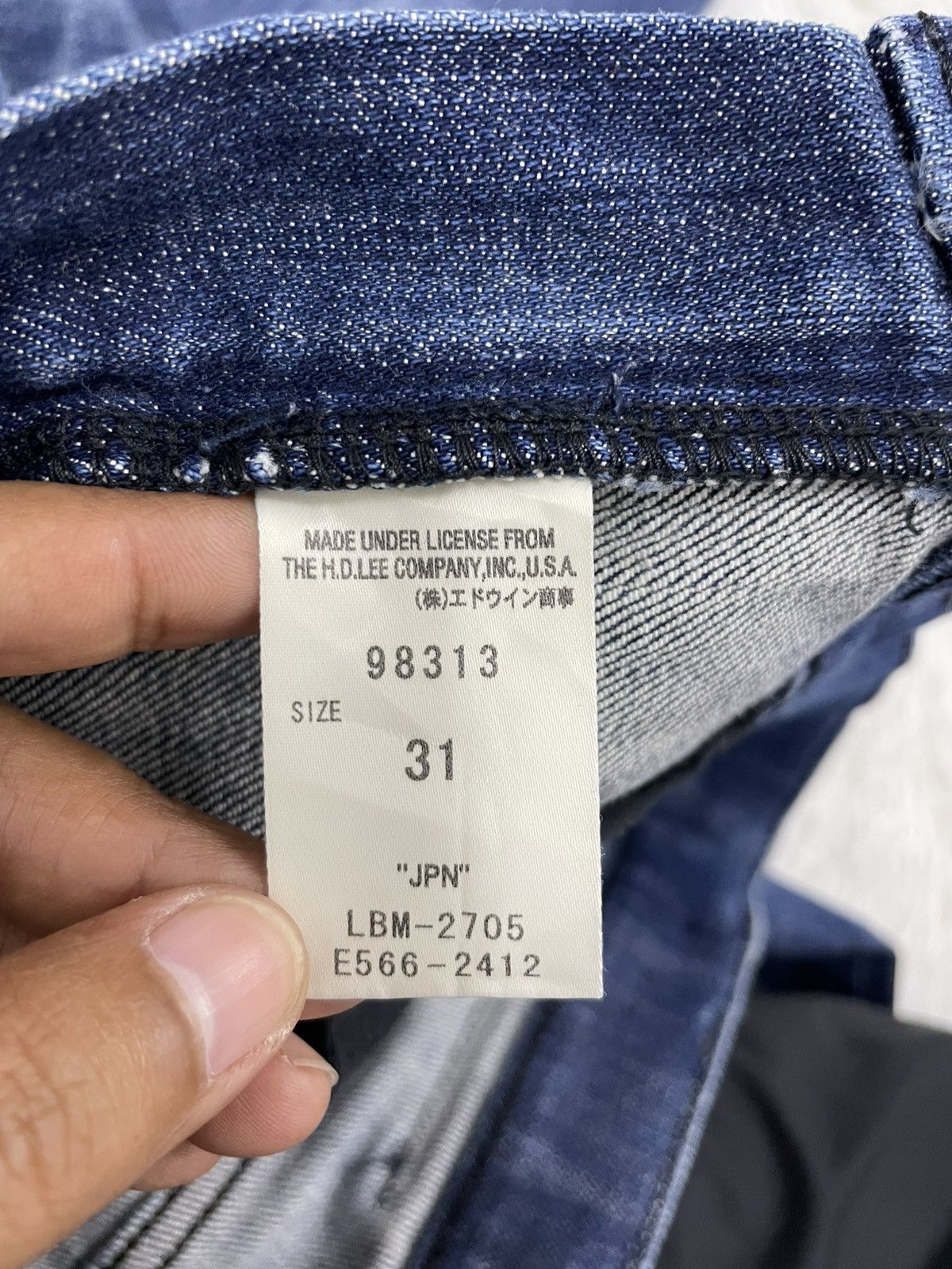 Lee Vtg Union Made Lee American Rag Jeans Pant Size US 31 - 16 Thumbnail