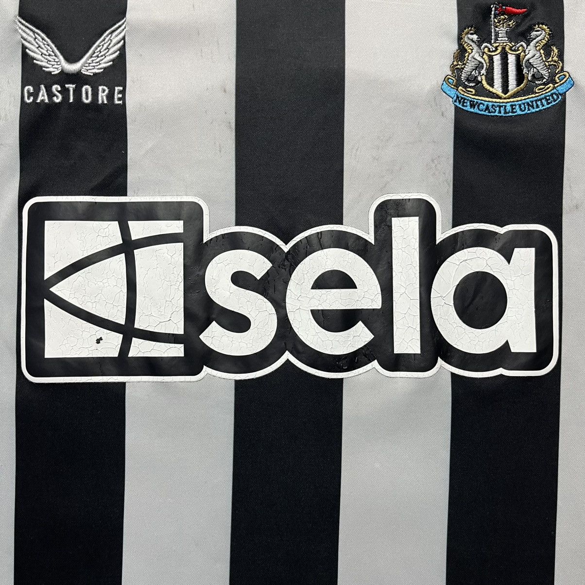 Castore Vintage Castore Newcastle United Sela Home Soccer Jersey Size US XL / EU 56 / 4 - 4 Thumbnail