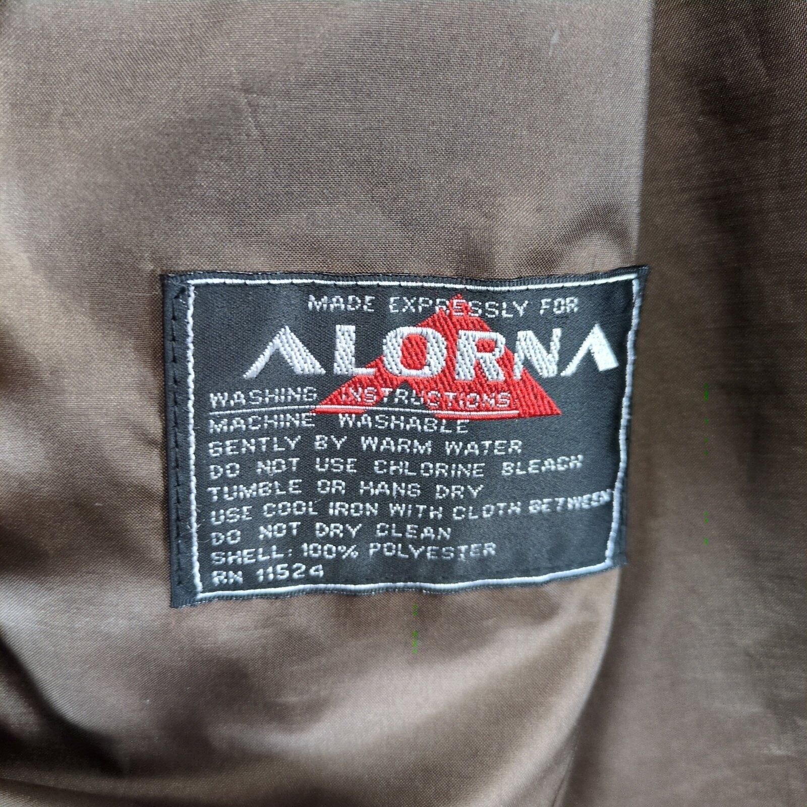 Vintage Alorna Women's 7/8 Classic Brown Rain Trench Coat Jacket Size M / US 6-8 / IT 42-44 - 5 Thumbnail