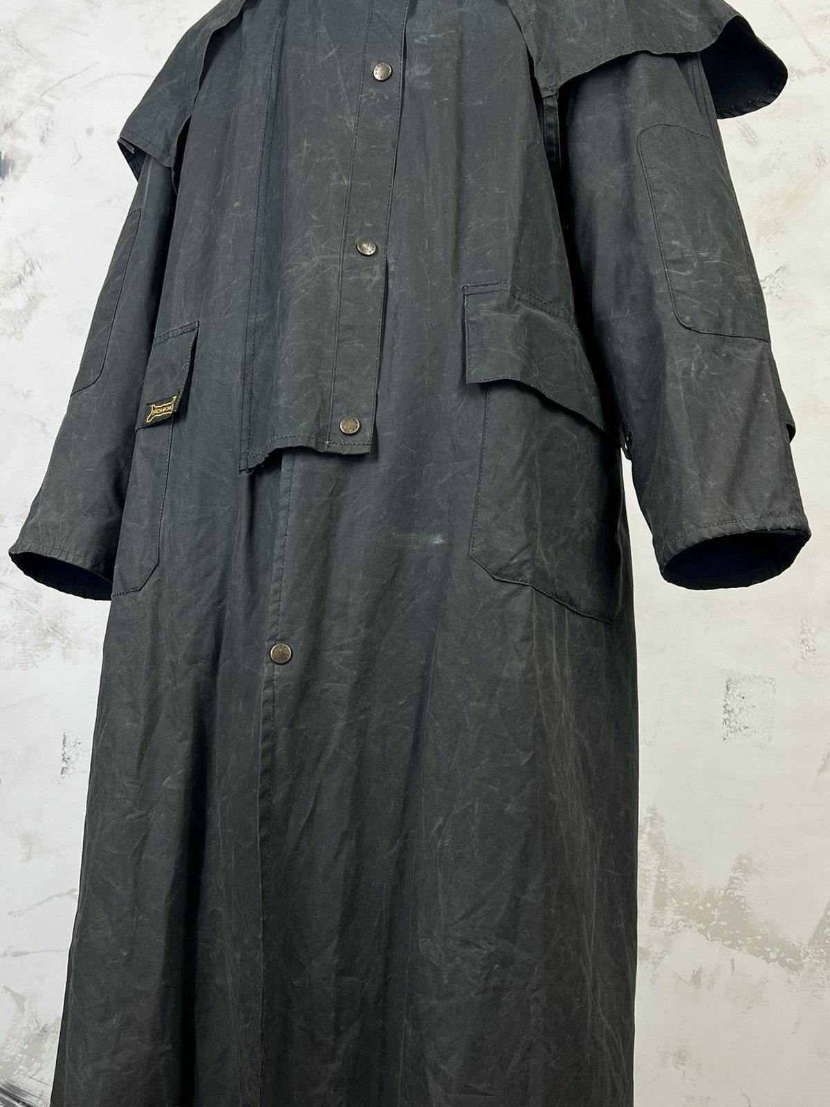 Vintage Driza-Bone Waxed Oilskin Long Coat Bushman Duster Size S Size US S / EU 44-46 / 1 - 9 Thumbnail
