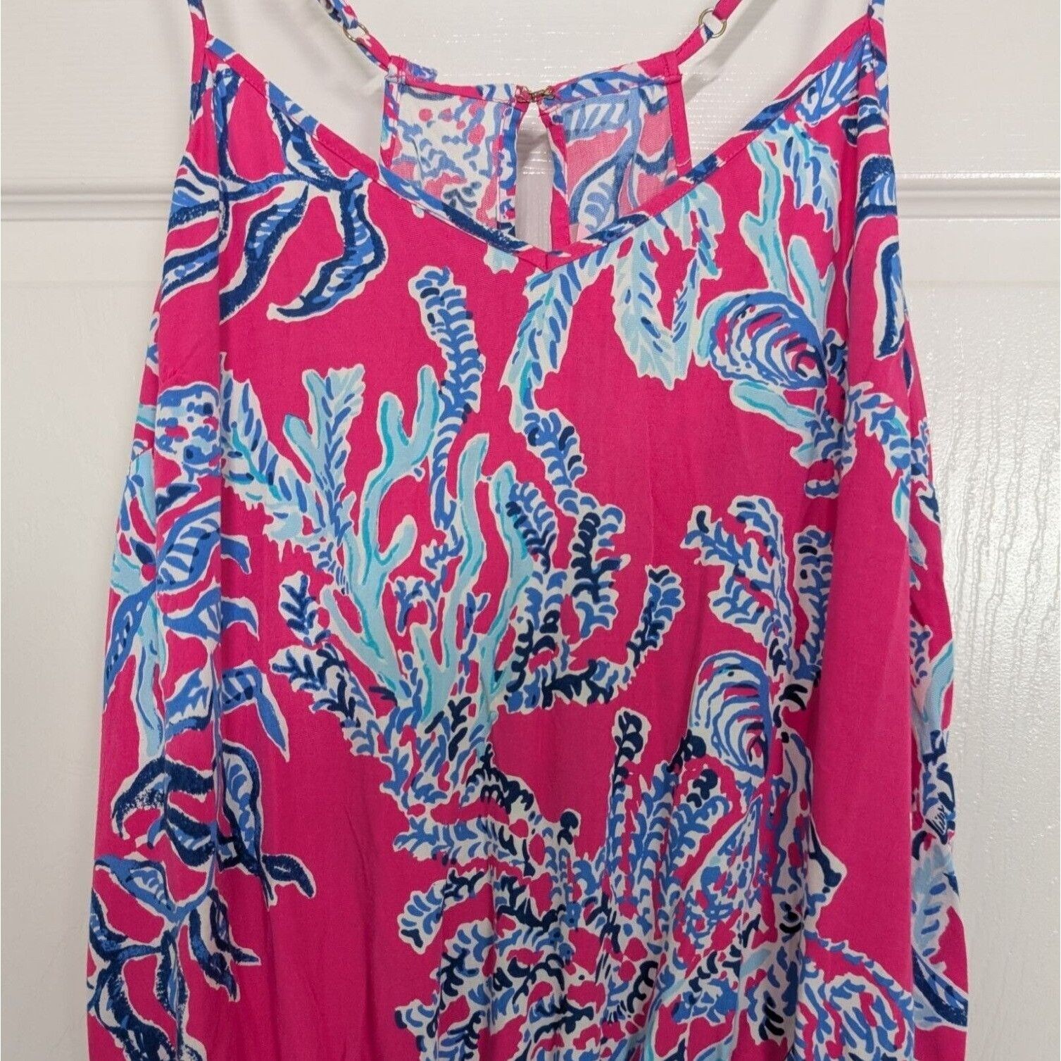 Lilly Pulitzer Lilly Pulitzer Dusk Romper Womens Size Small Pink Samba Size S / US 4 / IT 40 - 2 Thumbnail