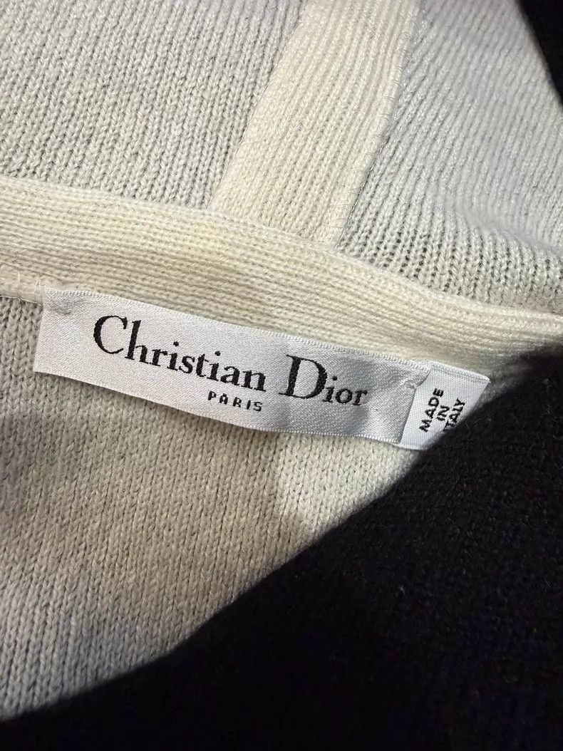 Dior Dior 8-character hooded knitwear Size M / US 6-8 / IT 42-44 - 4 Thumbnail