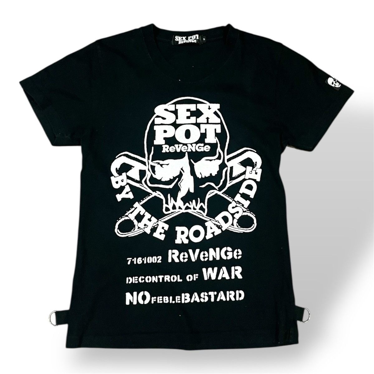 Sex Pot ReVeNGe Sexpot Revenge 'WAR' Skull Shortsleeve Size S / US 4 / IT 40 - 1 Thumbnail