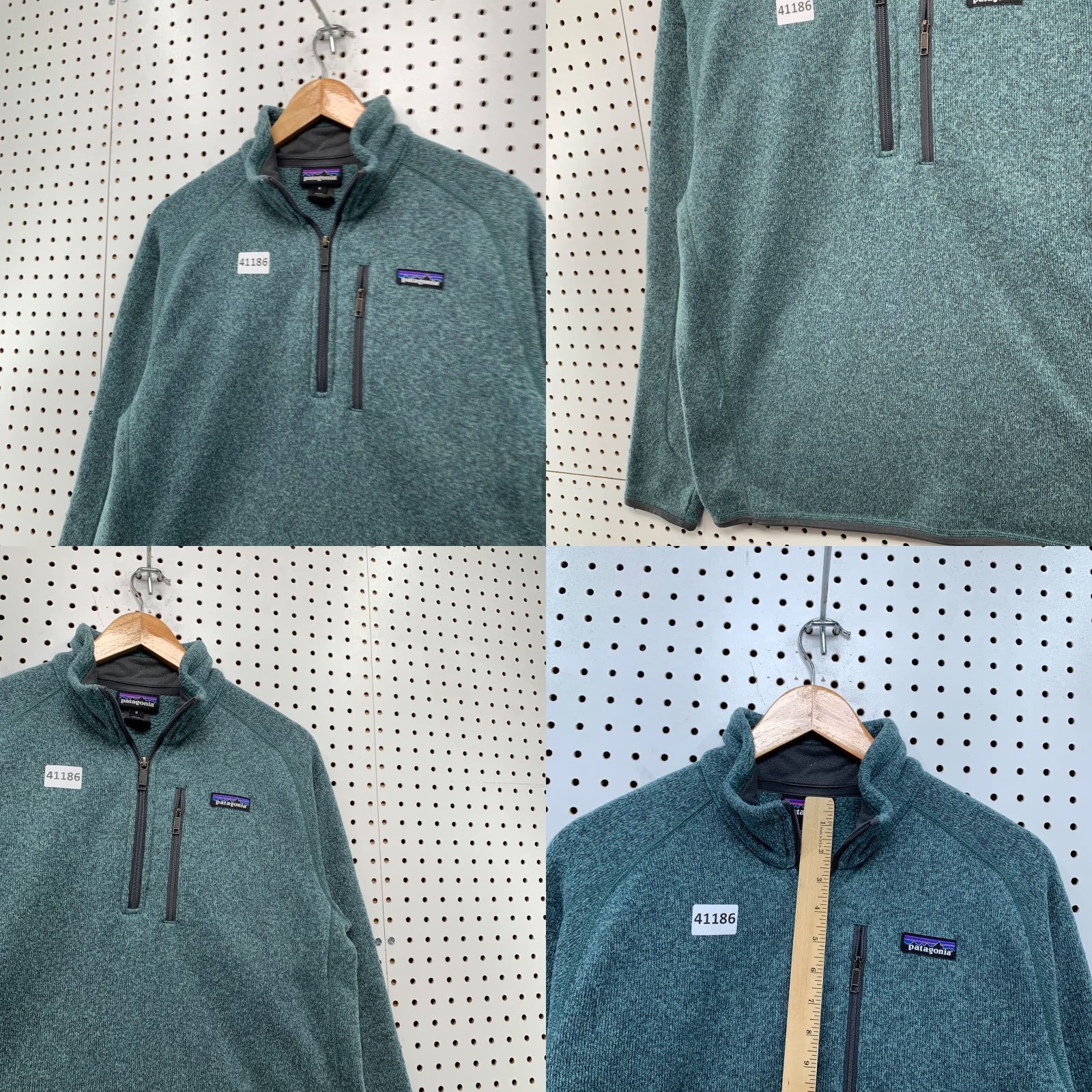 Patagonia Patagonia Pullover Mens Medium Green Fleece 1/4 Zip Better Sweater Size US M / EU 48-50 / 2 - 8 Thumbnail