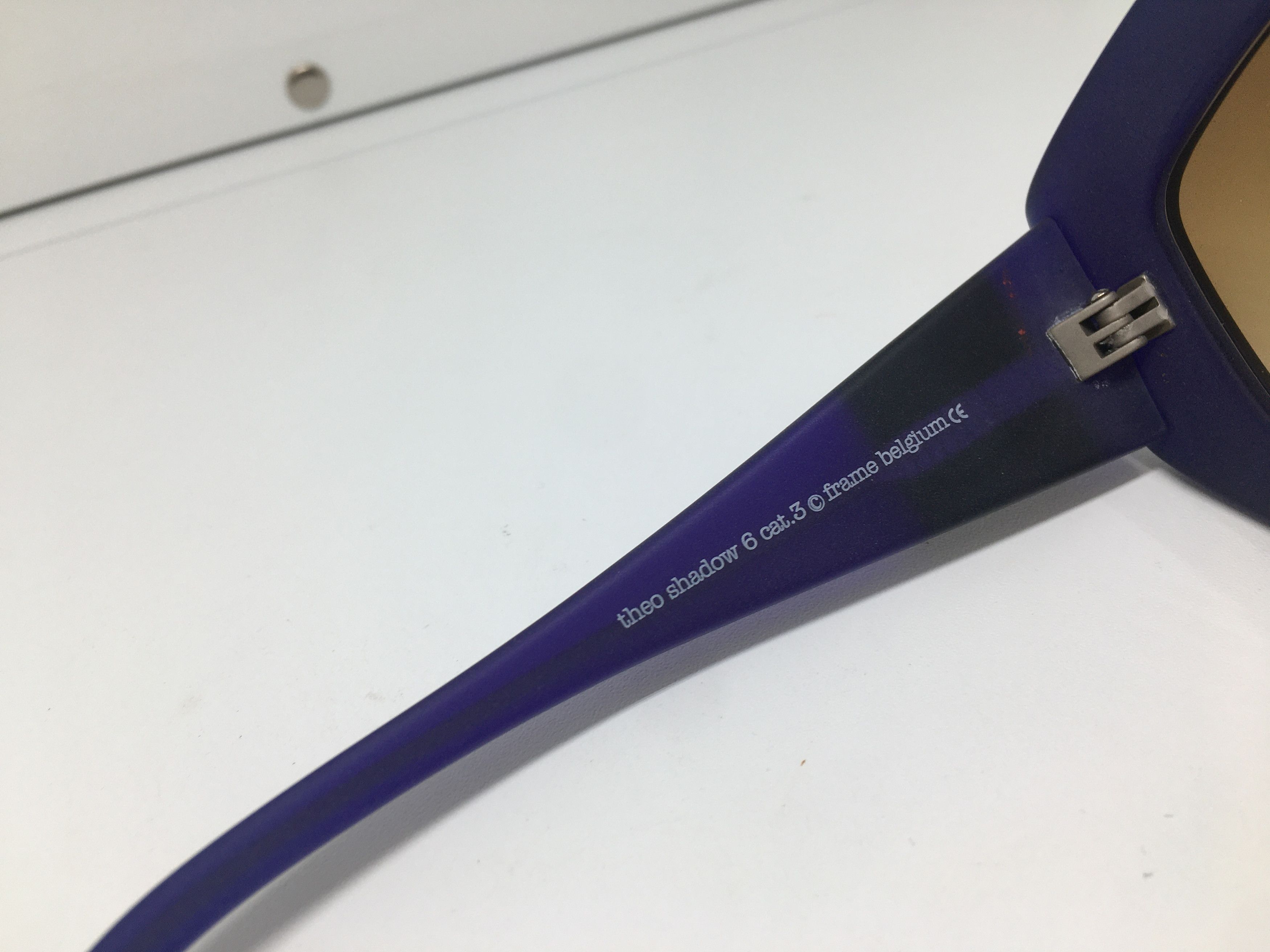Other Theo Tim Van Steenbergen Purish Blue Cateye Sunglasses Size ONE SIZE - 6 Thumbnail