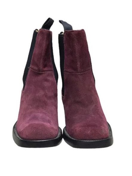 David Eden Vintage Vero Cuoio X Alberto Fermani Suede Leather Boots Size US 6 / IT 36 - 4 Thumbnail