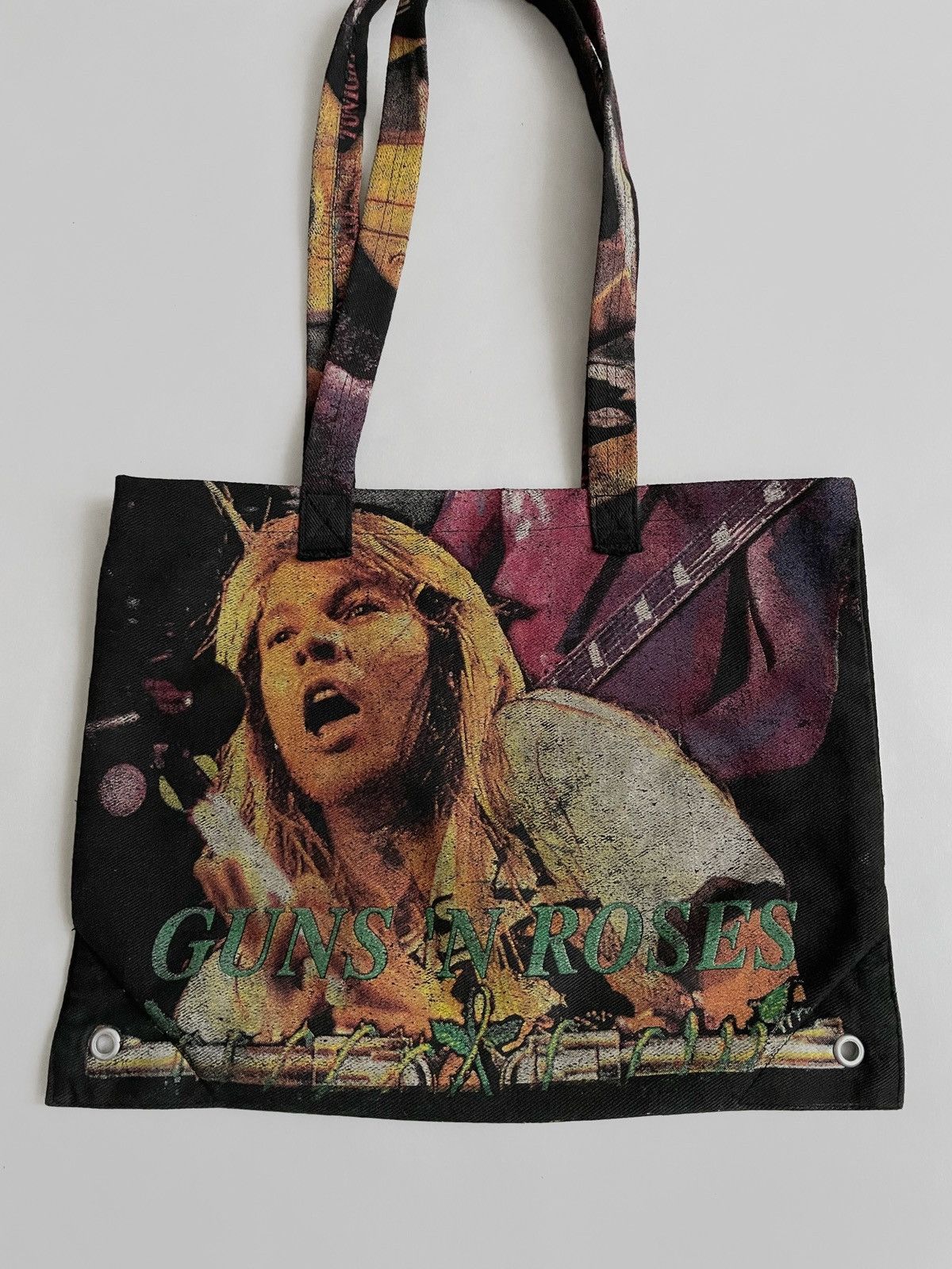 Guns N' Roses × Vintage Vintage Guns N Roses shoulder bag/shopper 90s Size ONE SIZE - 3 Thumbnail