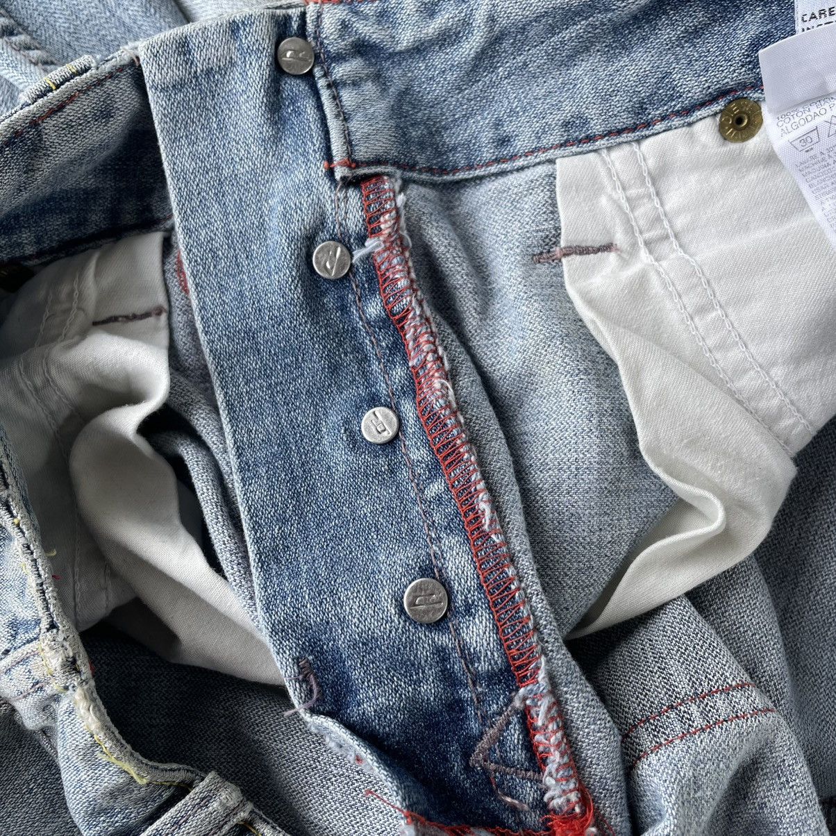 Diesel DIESEL INDUSTRY FLARE SPIRAL CUT FLY BUTTON DENIM PANTS Size US 30 / EU 46 - 24 Thumbnail