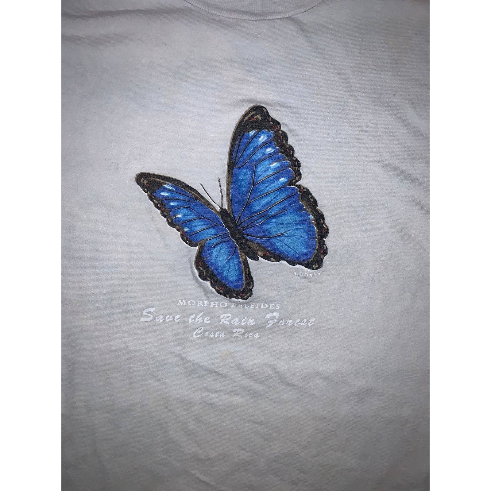 Other Vtg Save The Rainforest T Shirt M Butterfly Costa Rica Tee Size M / US 6-8 / IT 42-44 - 2 Thumbnail