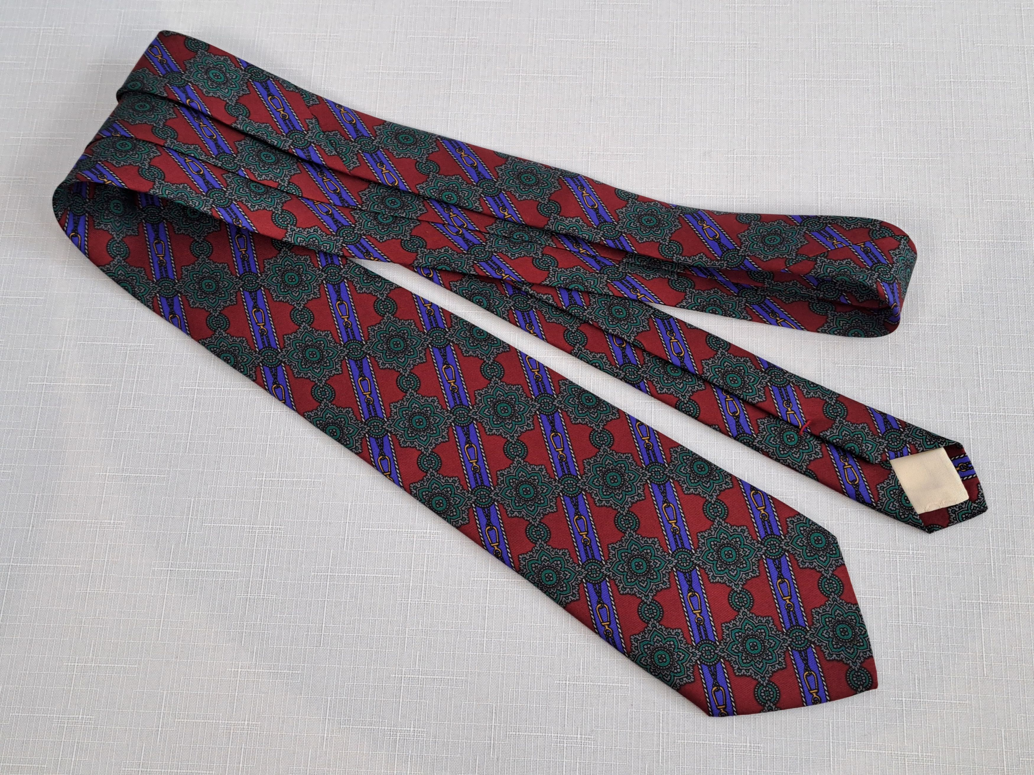 Balenciaga Vintage BALENCIAGA silk tie. Size ONE SIZE - 3 Thumbnail