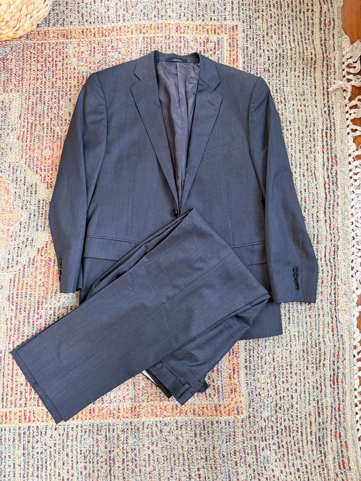 Ermenegildo Zegna Ermenegildo Zegna Grey Suit Size 42R - 1 Thumbnail