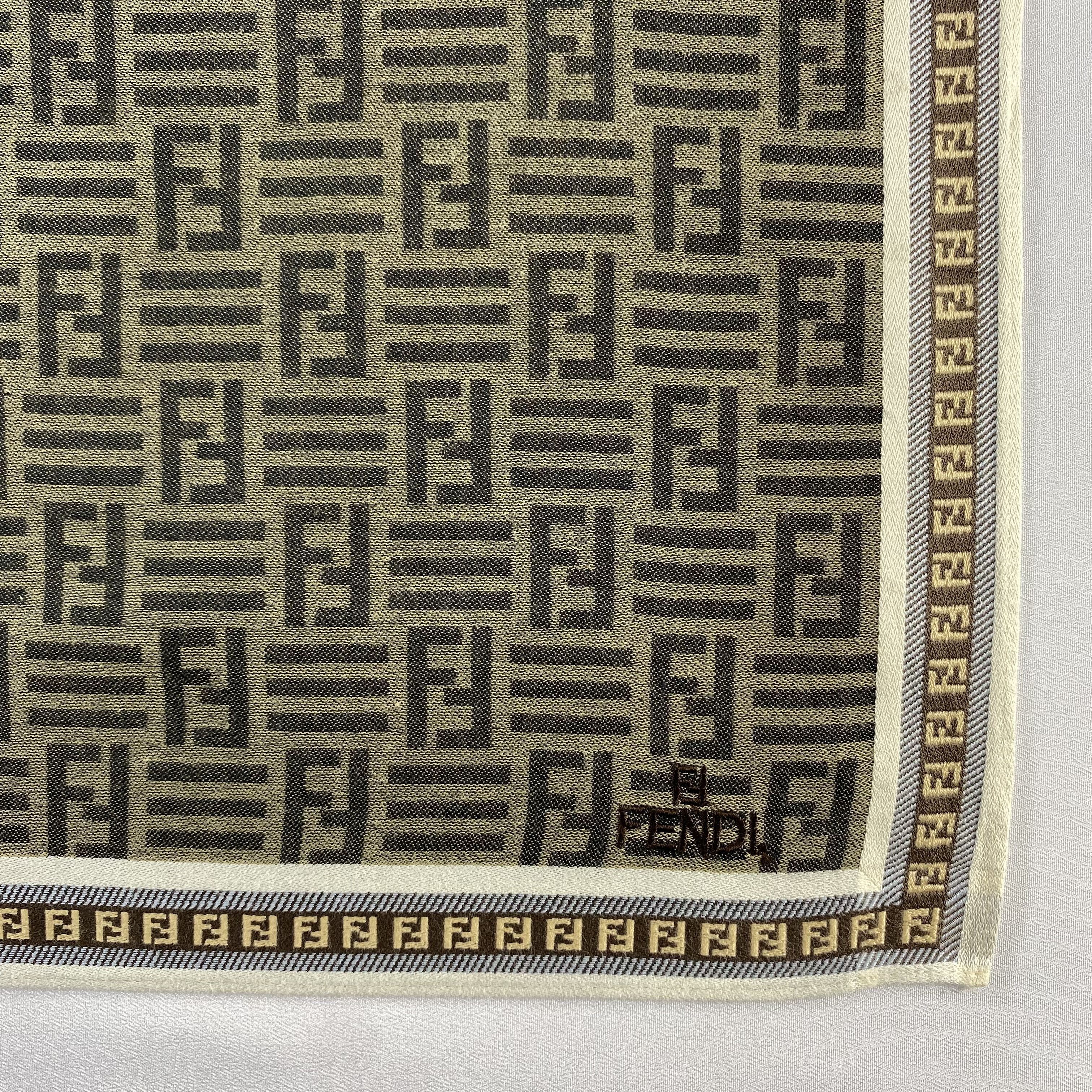 Vintage Fendi Handkerchief / Neckerchief / Bandana-P799 Size ONE SIZE - 3 Thumbnail