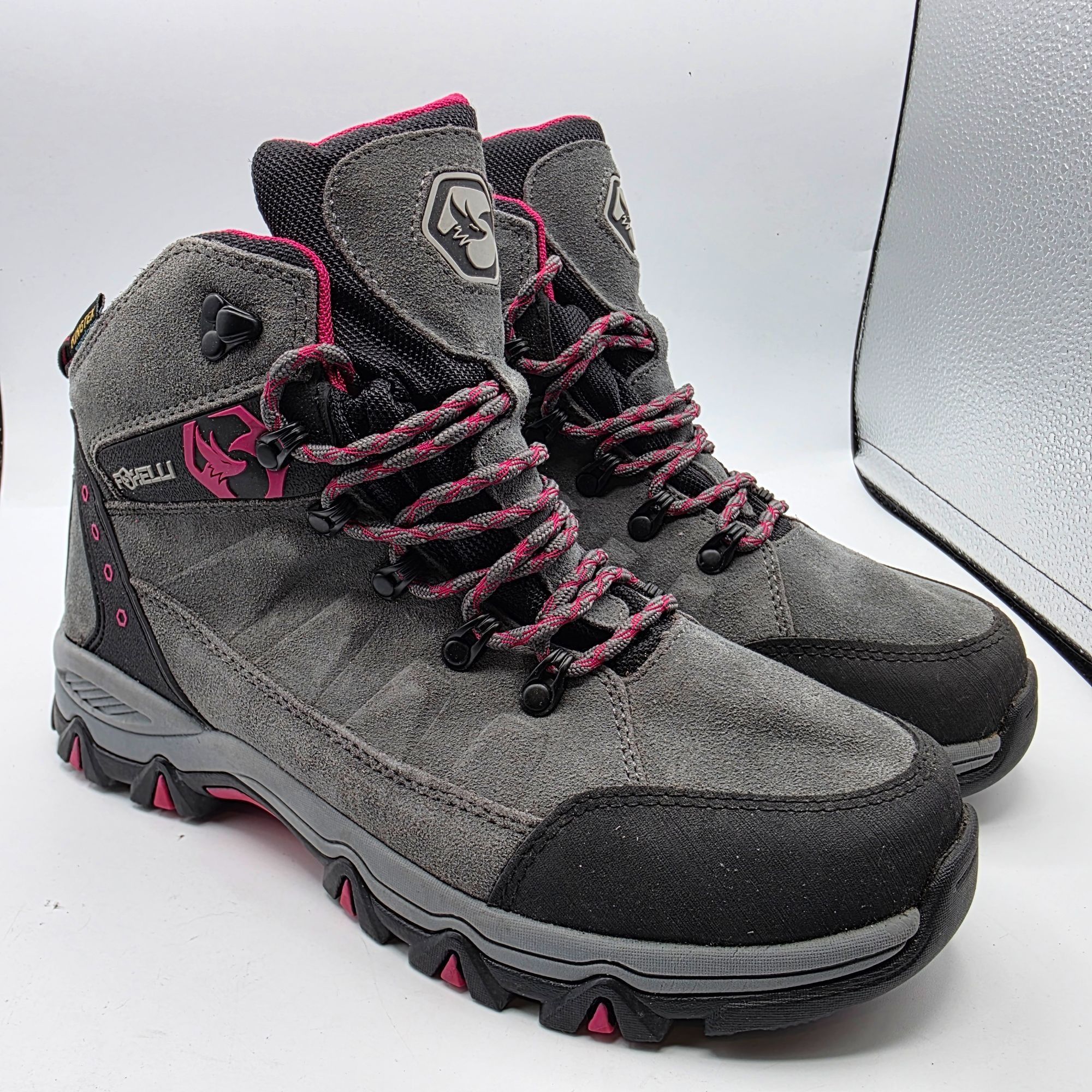 Other Foxelli Womens Size 10 Gray Pink Hiking Boots Camping Outdoo Size US 10 / IT 40 - 1 Thumbnail