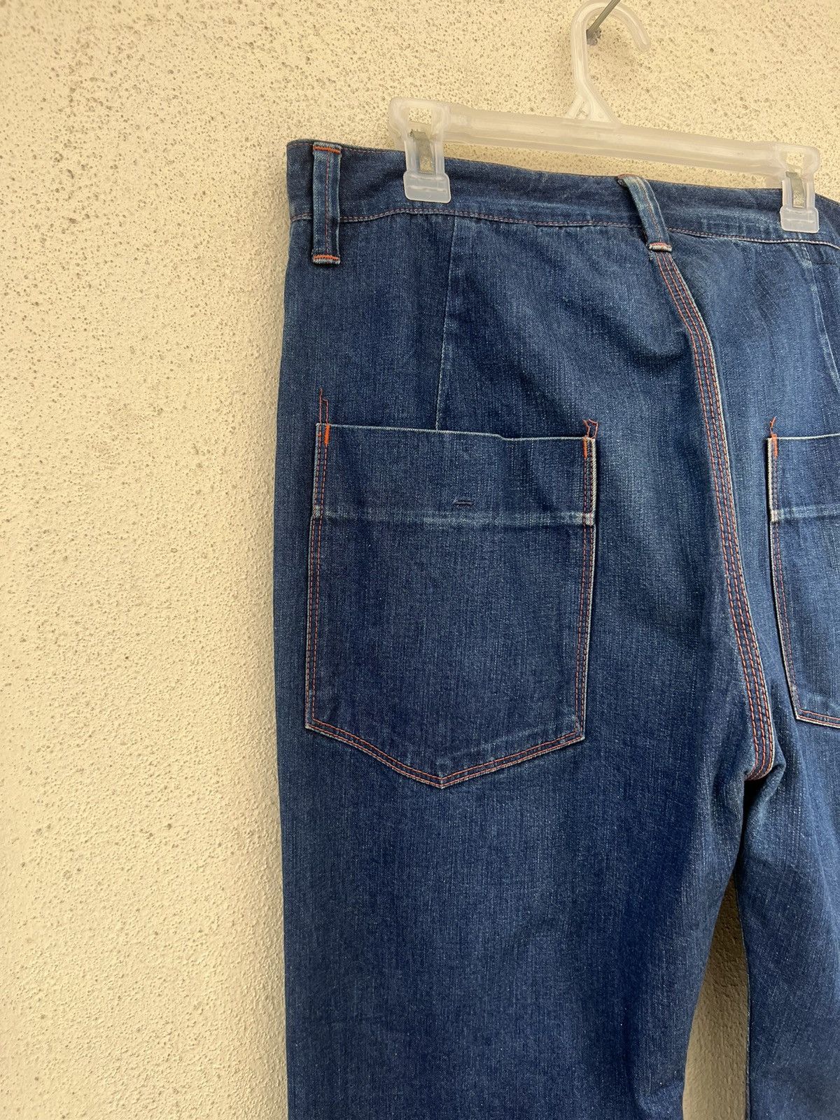 Hiroshi Kato KATO Japan Faded Indigo Denim Work Pant Size US 34 / EU 50 - 15 Thumbnail