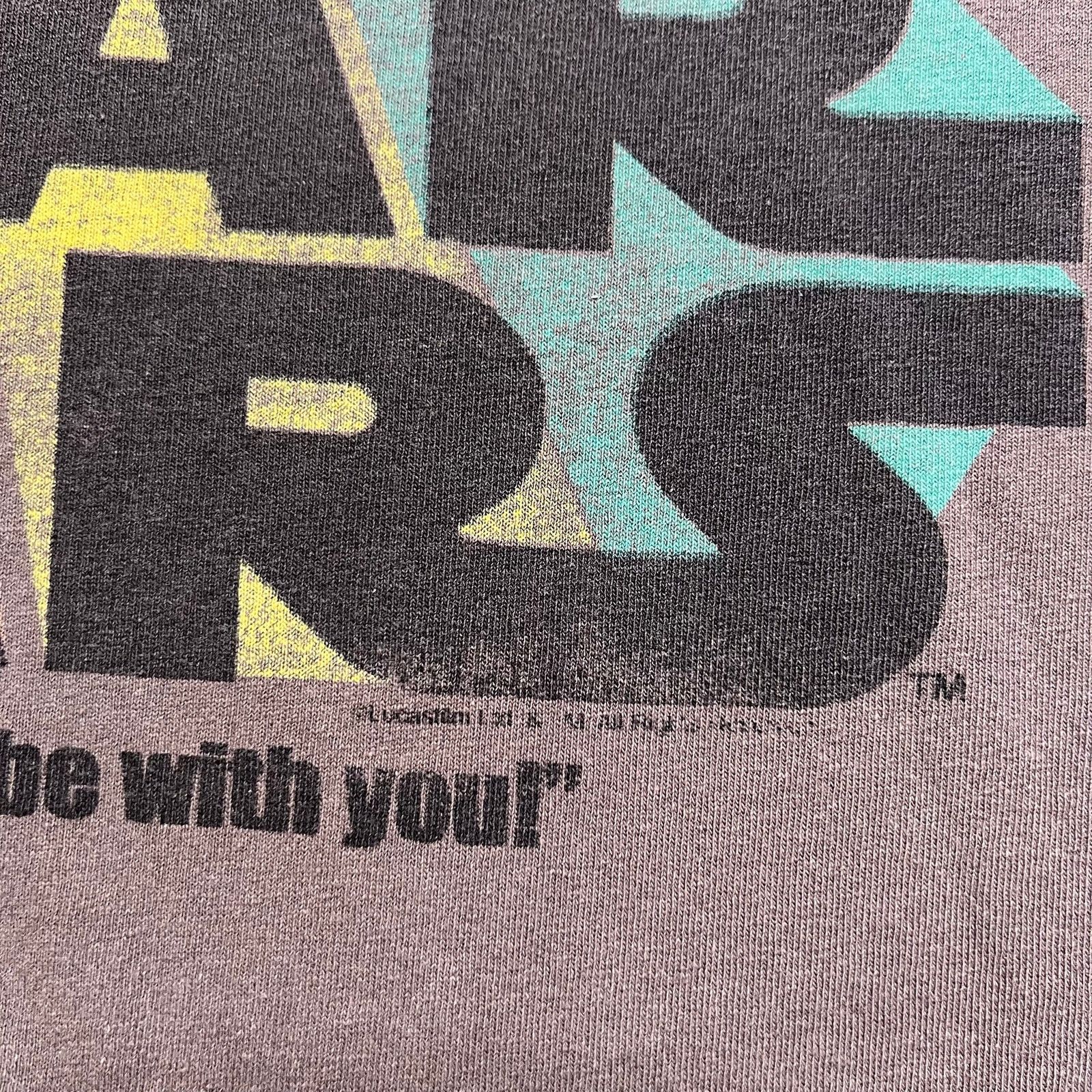 Star Wars Star Wars Retro Graphic Tee “May The Force Be With You” Size US XL / EU 56 / 4 - 3 Thumbnail