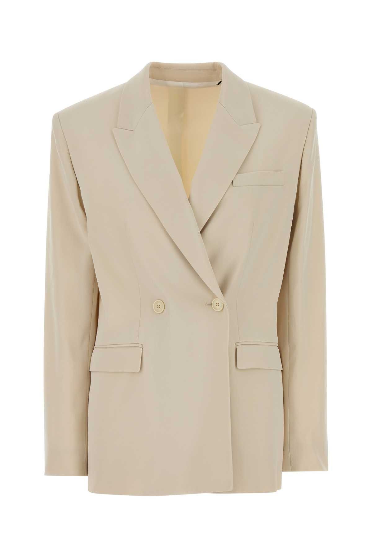 Isabel Marant Sand Crepe Oversize Calie Blazer Size M / US 6-8 / IT 42-44 - 1 Thumbnail