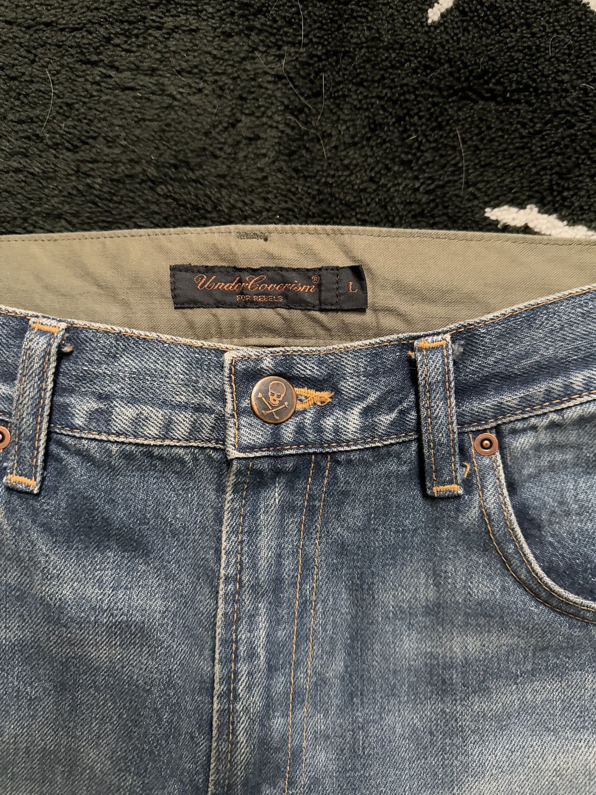 Undercover SS06 - "T" Hybrid Cargo Denim Size US 34 / EU 50 - 4 Thumbnail