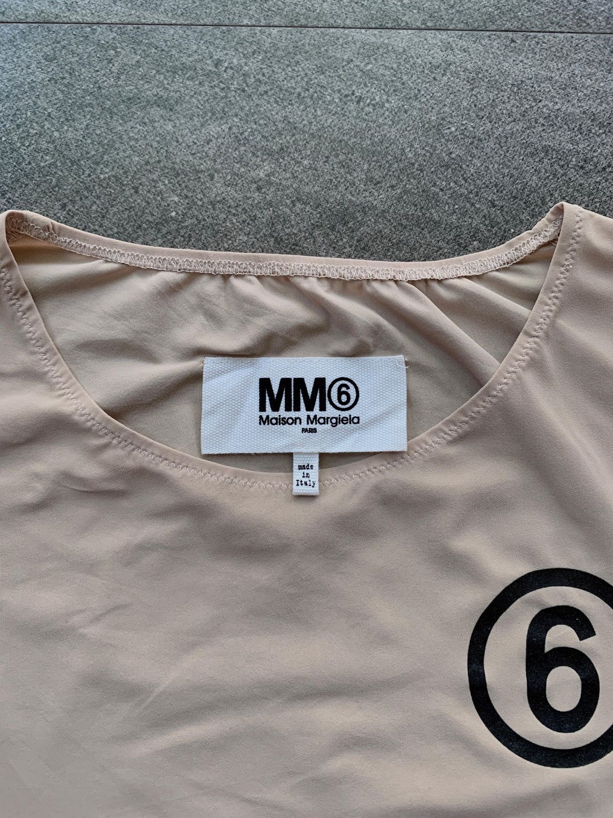 Maison Margiela FREE TAX! Ls MM6 Logo Bodysuit Size S / US 4 / IT 40 - 8 Thumbnail